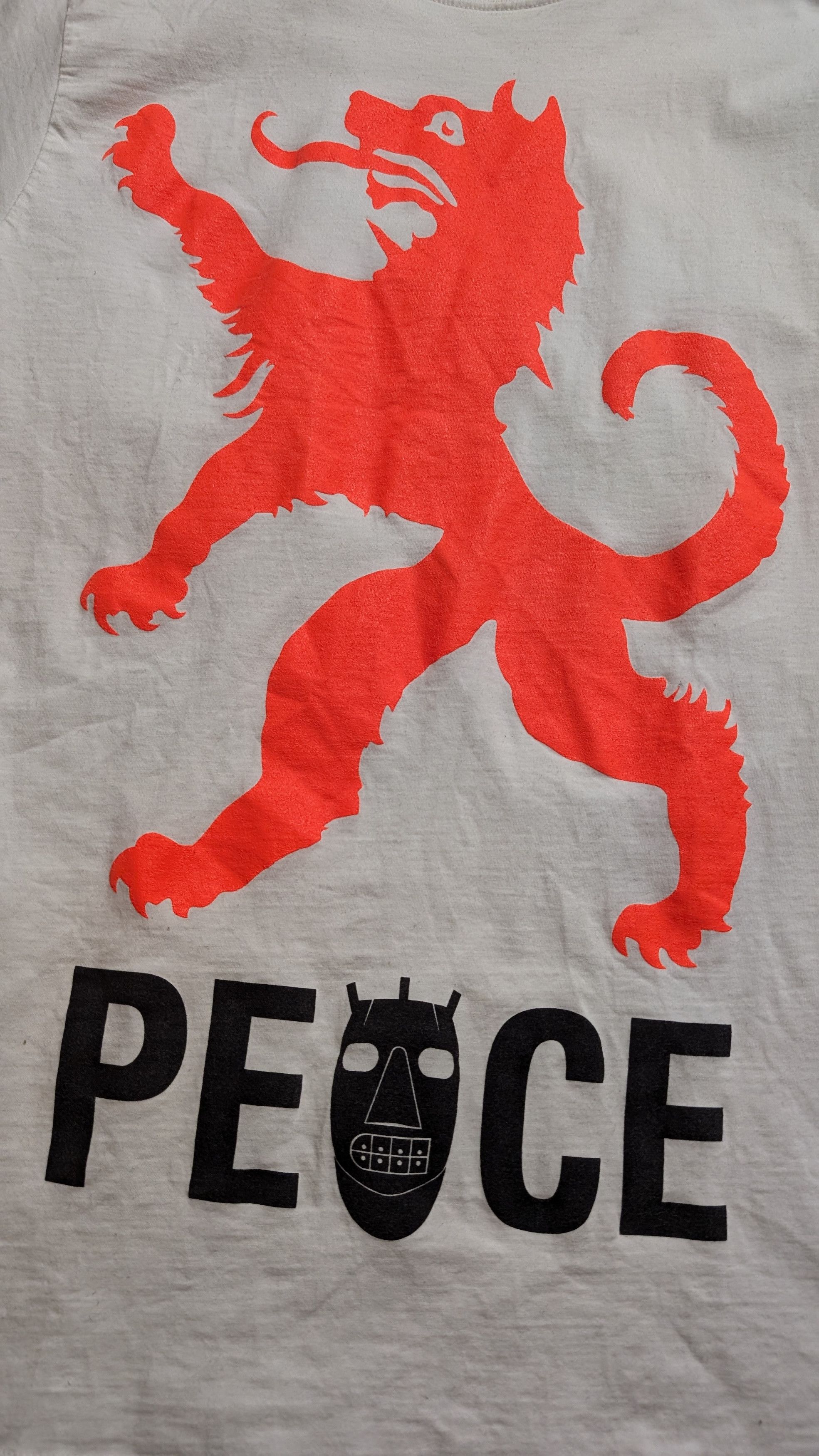 Walter Van Beirendonck Walter van Beirendonck Peace Tee Size US M / EU 48-50 / 2 - 2 Thumbnail
