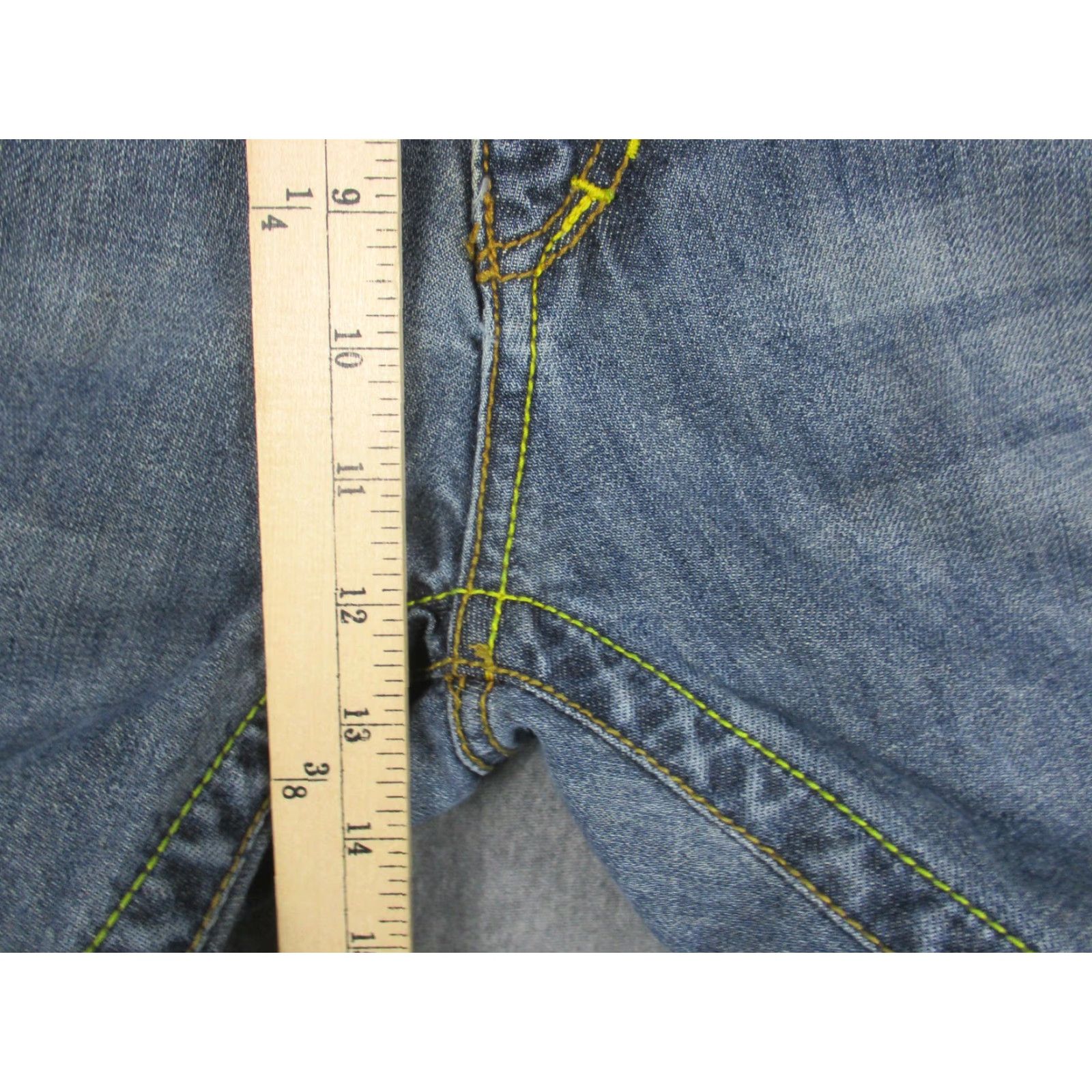 Akademiks Akademiks Jeans Mens 38 Straight Leg Embroidered Back Pockets Distressed Denim 3 Size US 38 / EU 54 - 5 Thumbnail