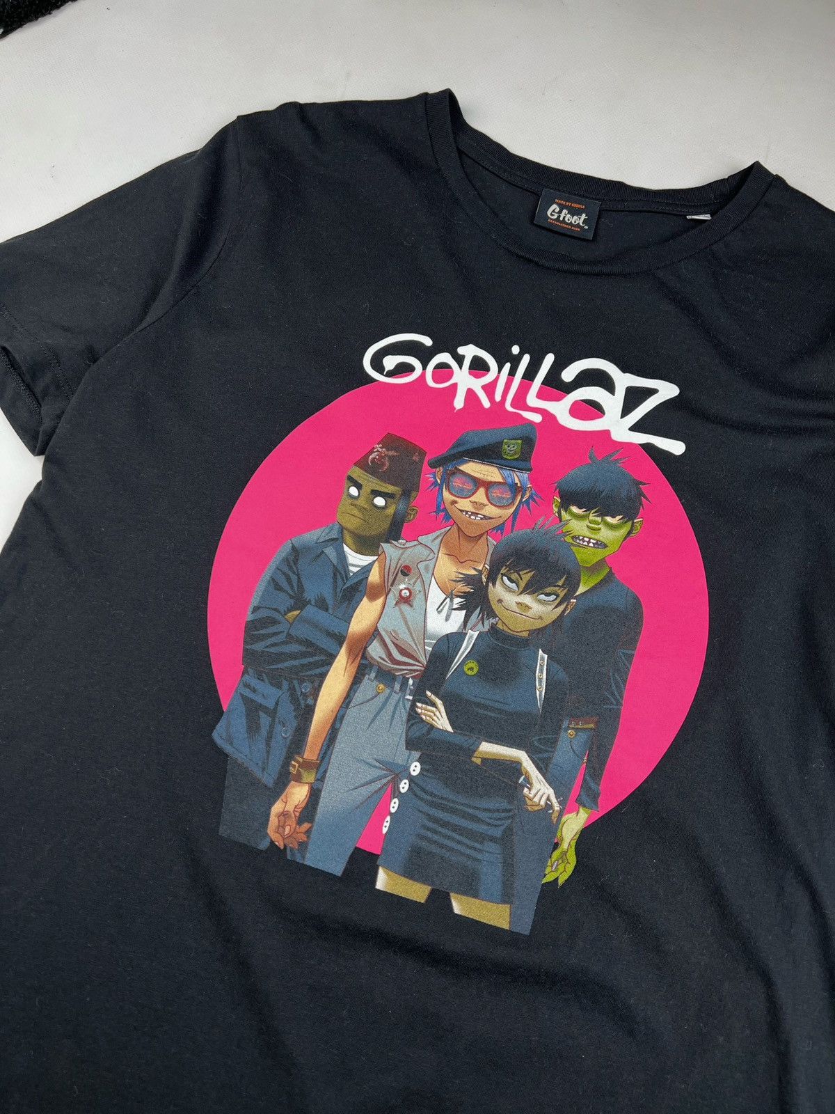 Band Tees × Vintage Vintage 2000s Gorillaz Demon Days Rap Rock Band T-shirt Size US M / EU 48-50 / 2 - 3 Thumbnail