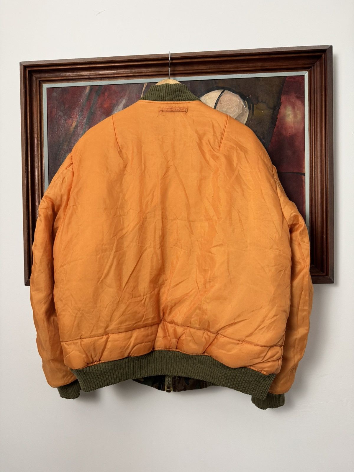 Vintage Camo Bomber Jacket Rare Streetwear Hype RAF Vibe Rap Y2k Size US M / EU 48-50 / 2 - 7 Thumbnail