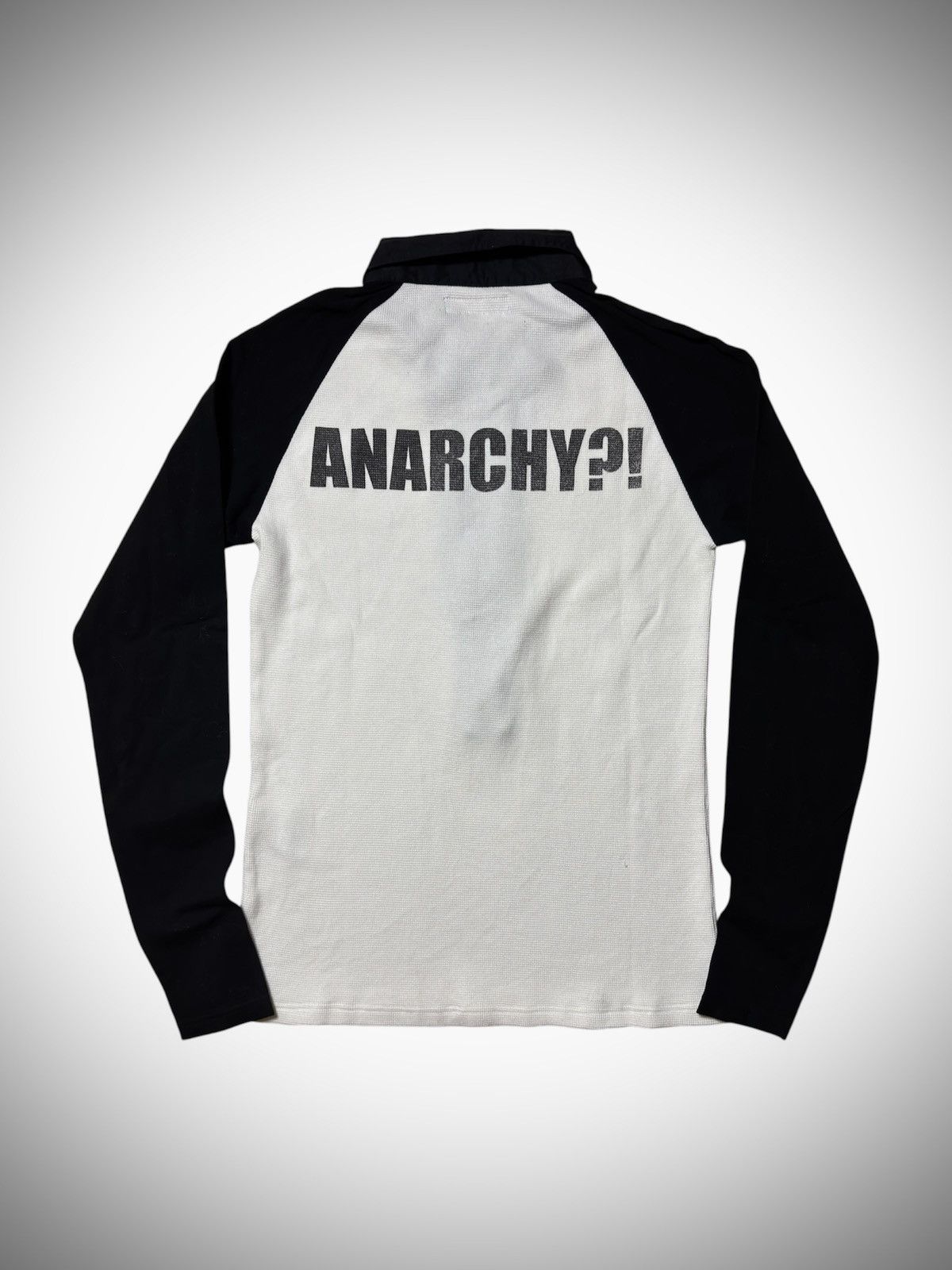 Katharine Hamnett London 2000’s Katharine Hamnett - ANARCHY?! Ls T-Shirt Size US L / EU 52-54 / 3 - 1 Thumbnail