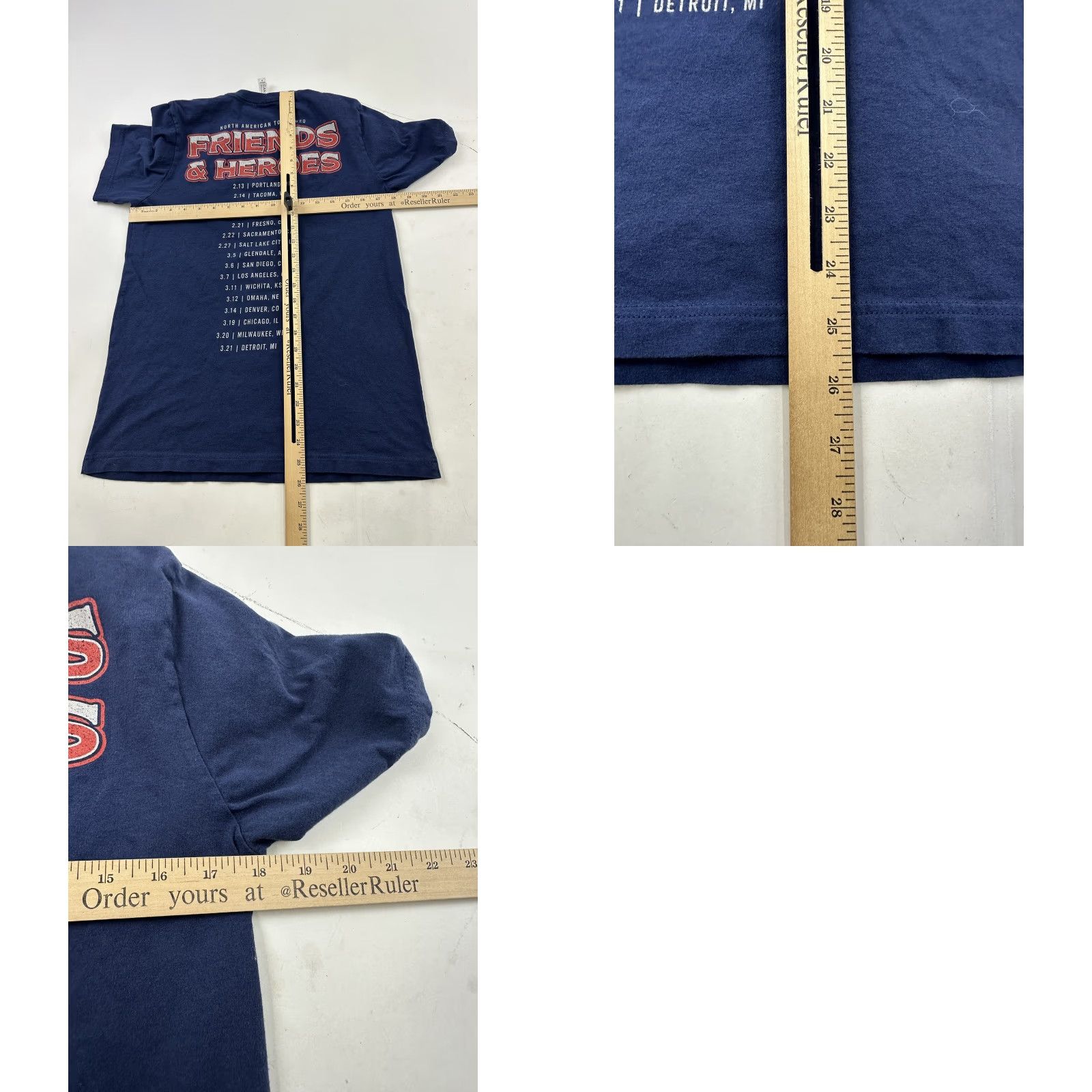 Vintage Blake Shelton Shirt Mens Medium Blue 2020 Tour Concert Tee Crew Neck Short Sleeve Graphic Print Bands Music Size US M / EU 48-50 / 2 - 8 Thumbnail
