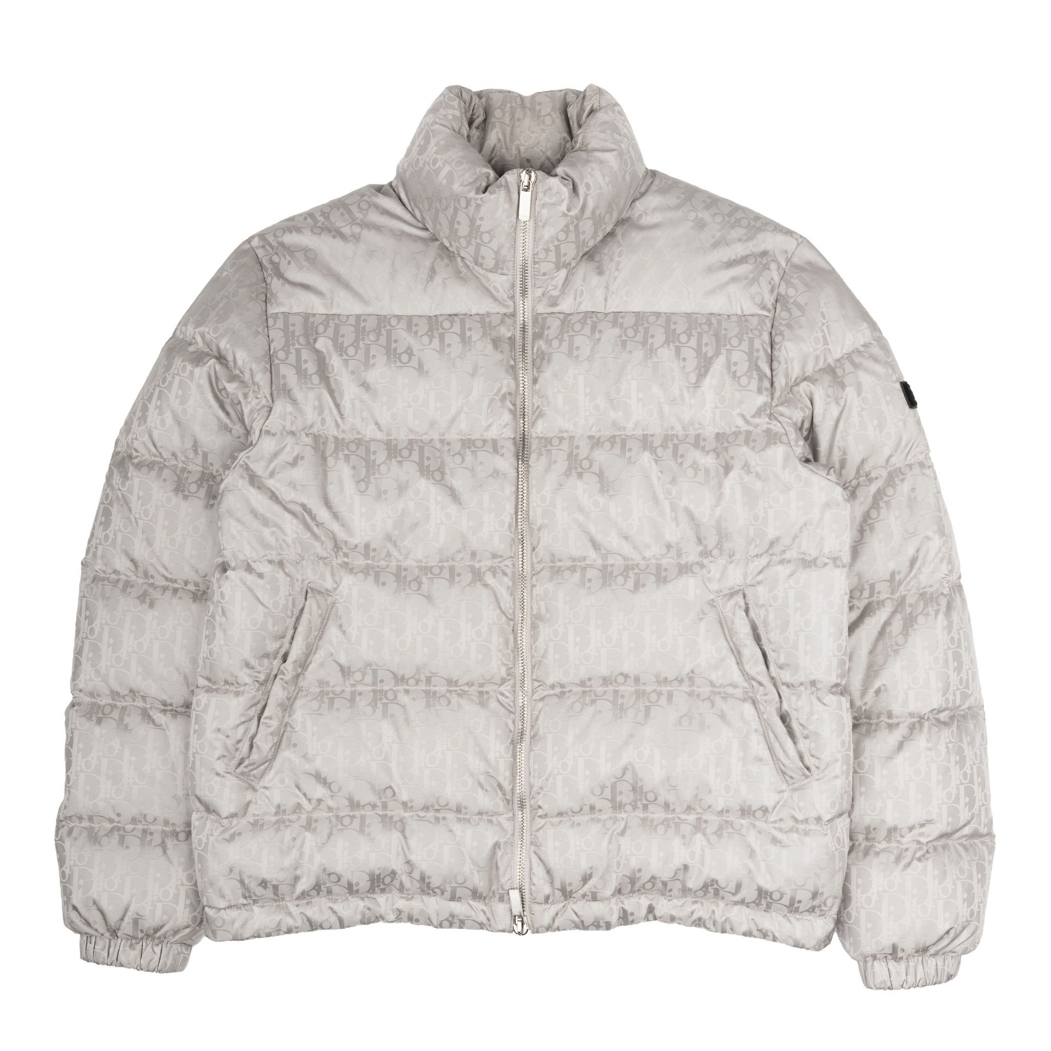 Dior Dior Oblique Down Jacket Silver Size US XL / EU 56 / 4 - 1 Thumbnail