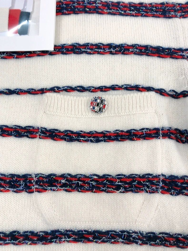 Chanel chanel Roof Series Knitted Short Sleeves Size S / US 4 / IT 40 - 3 Thumbnail