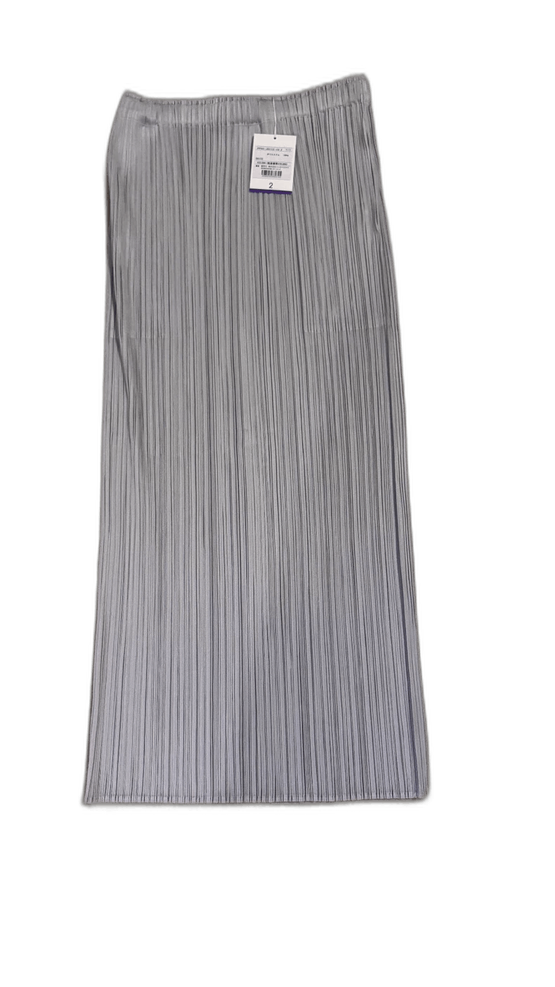 Issey Miyake Issey Miyake PP Pleated Light Gray Skirt - dmc Size 26" / US 2 / IT 38 - 1 Thumbnail