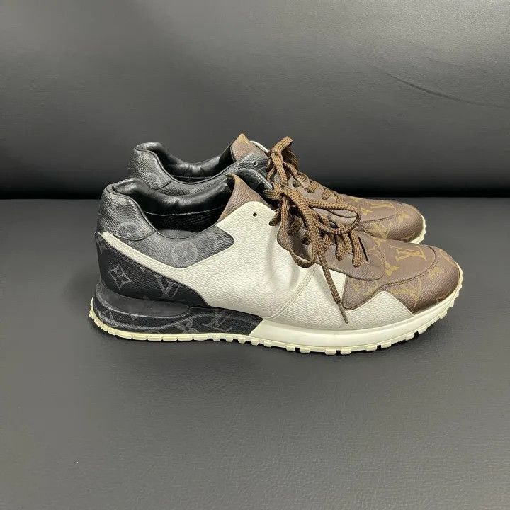 Louis Vuitton Louis Vuitton Run Away Monogram Low-Top Sneakers -2508 Size US 8.5 / EU 41-42 - 3 Thumbnail