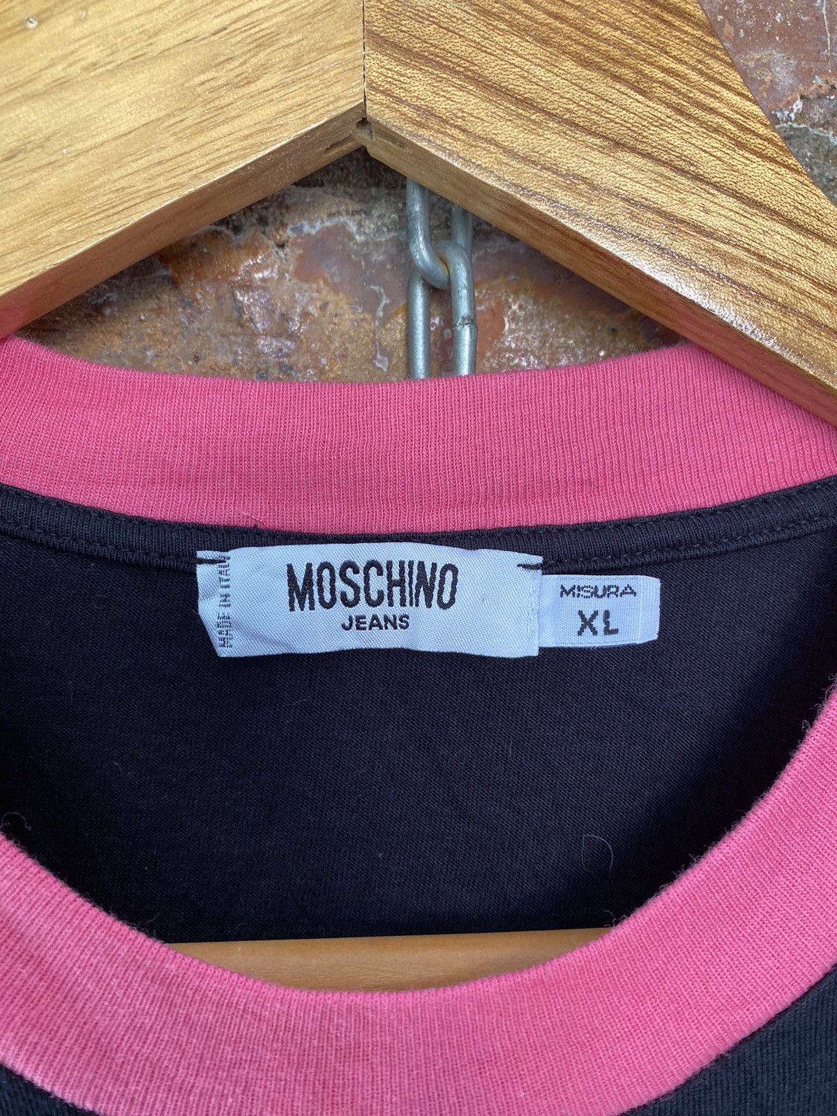 Moschino Iconic Anarchy knit center logo Size US L / EU 52-54 / 3 - 9 Thumbnail