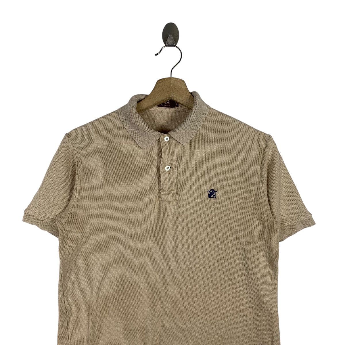 Chaps Ralph Lauren Vintage 90’ CHAPS RALPH LAUREN Brown Polo Tee Shirt Top Size S / US 4 / IT 40 - 2 Thumbnail