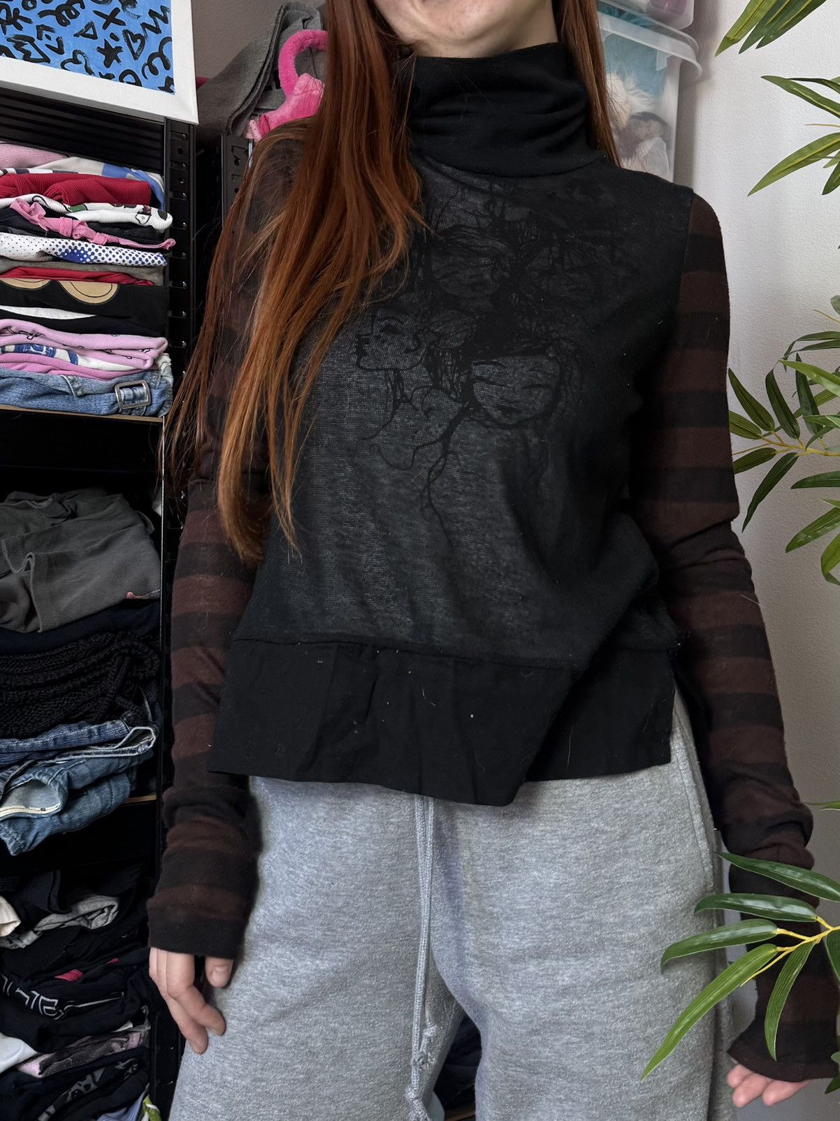 Vintage COP COPINE 2000s STYLE AVANT GARDE SWEATER Size M / US 6-8 / IT 42-44 - 7 Thumbnail