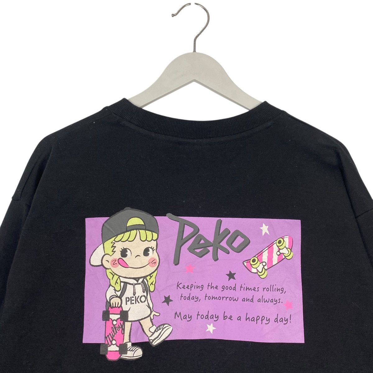 Other Vintage Peko and Poko Sweatshirt Crewneck Black Big Logo Size US L / EU 52-54 / 3 - 5 Thumbnail