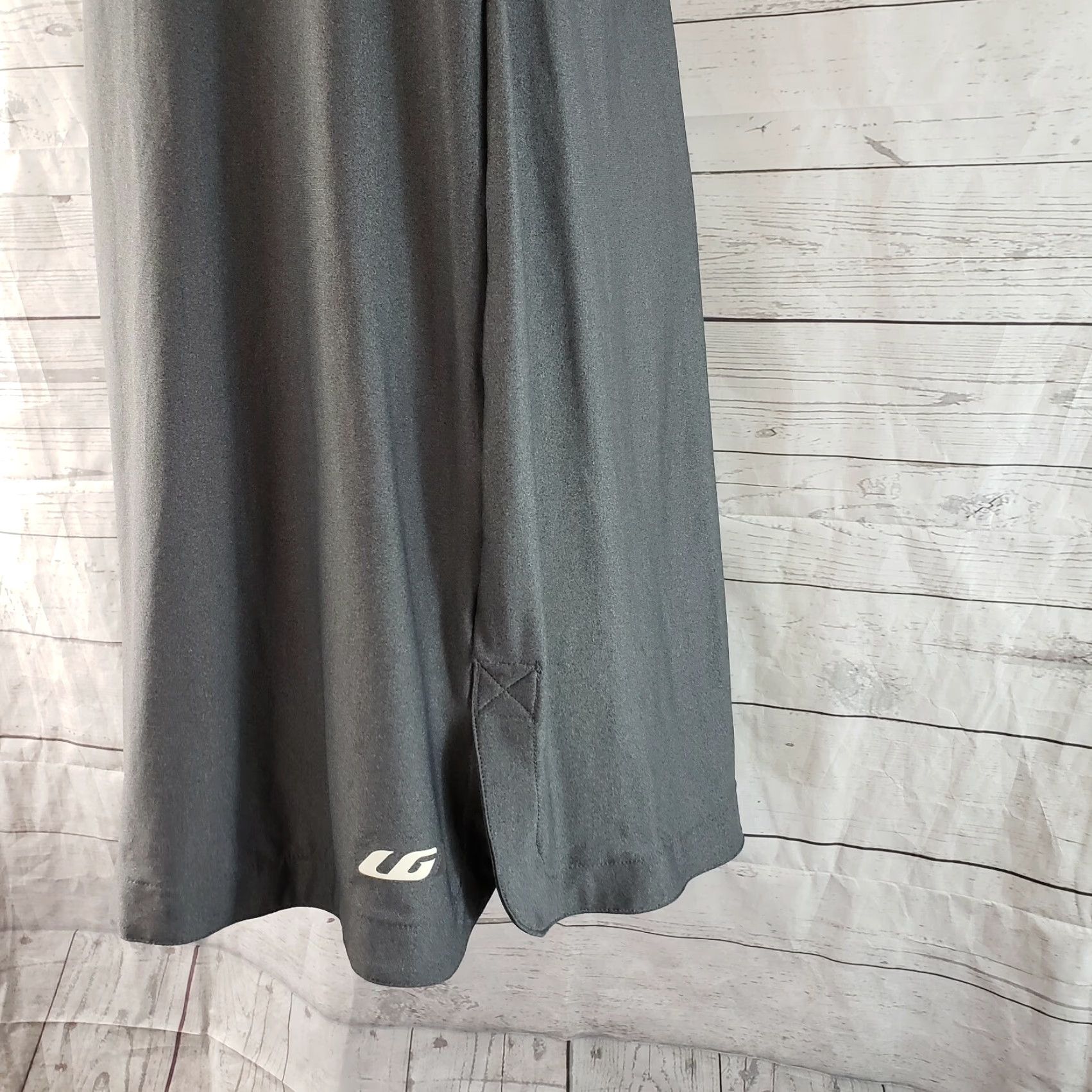 Vintage VINTAGE Louis Garneau Womens Tank Dress Sz Large Gray Pink Scoop Neck Size L / US 10 / IT 46 - 4 Thumbnail