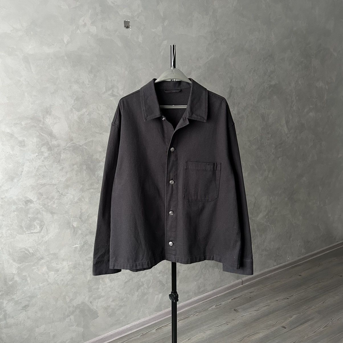 Arket Arket French Denim Work Overshirt Jacket Size US L / EU 52-54 / 3 - 1 Thumbnail