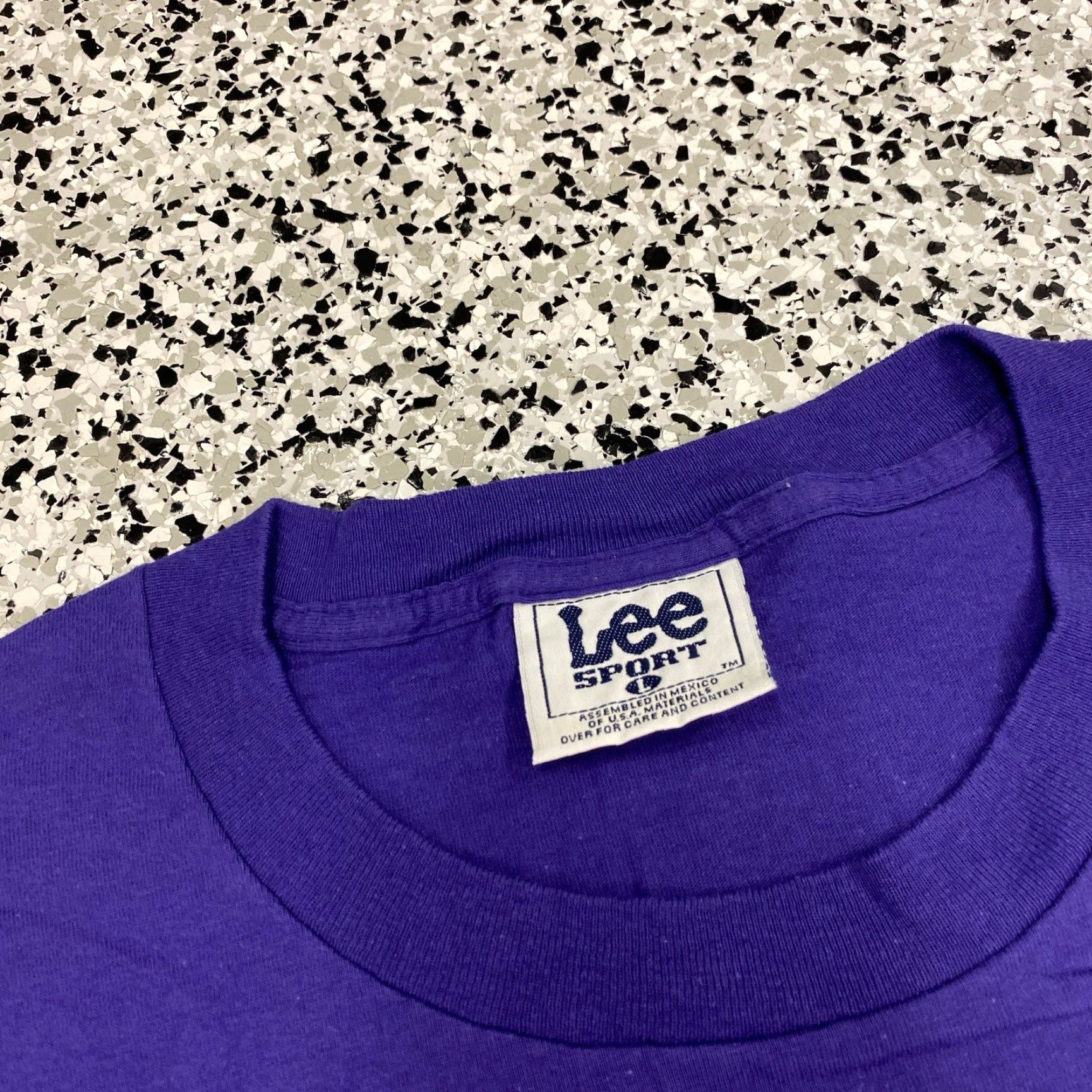 Lee VINTAGE Lee Sport Arizona Diamondbacks Short Sleeve T-Shirt L Purple Mens Size US L / EU 52-54 / 3 - 3 Thumbnail