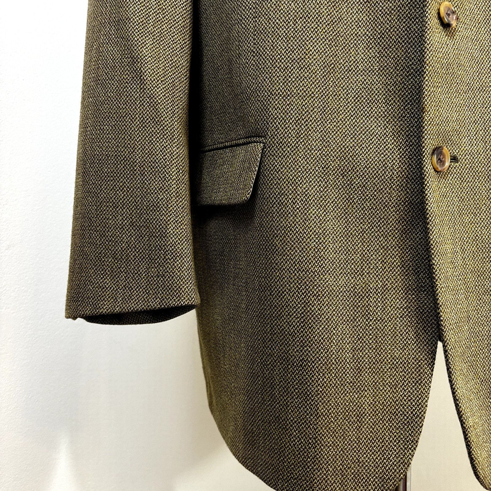 Tallia Tallia Uomo For Nordstrom Men's Sport Coat Blazer 46L Wool T Size 46L - 6 Thumbnail