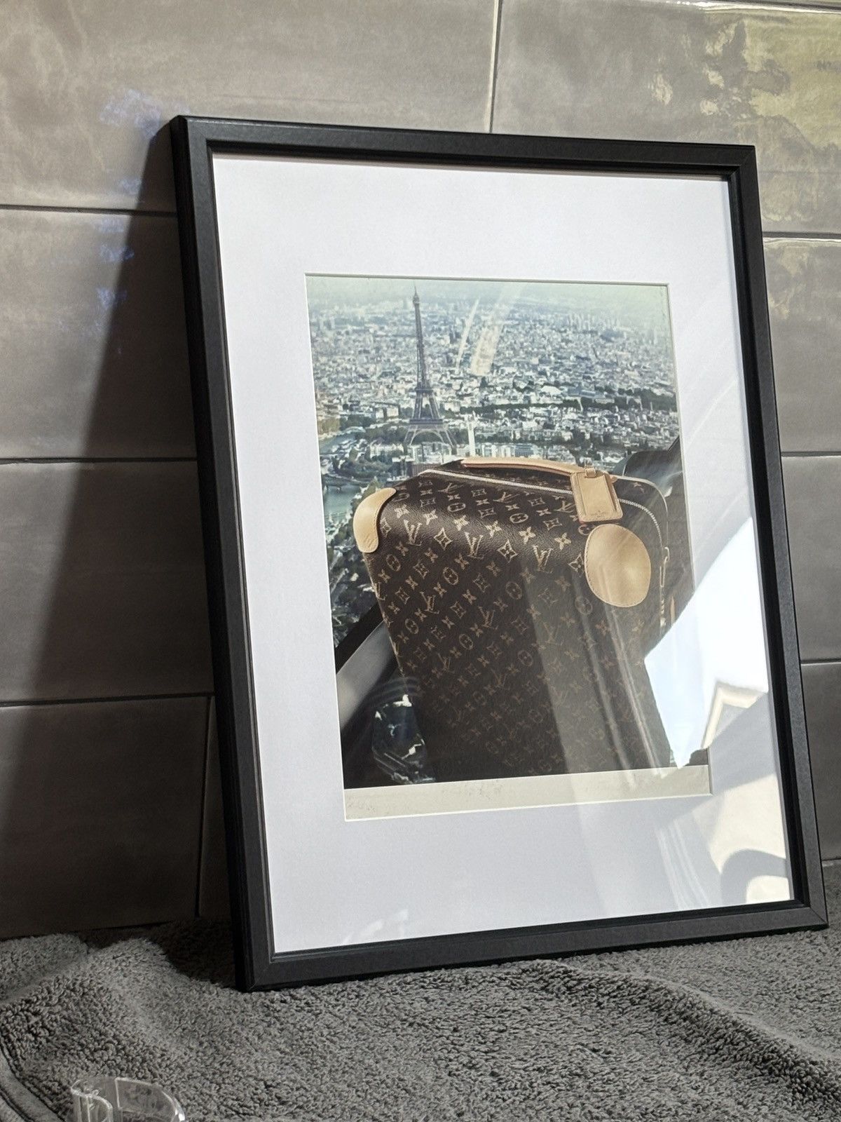 Louis Vuitton • Louis Vuitton • Authentic ' Luggage' Framed Poster 11x14 Size ONE SIZE - 4 Thumbnail