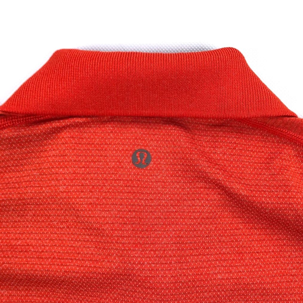 Lululemon Lululemon Metal Vent Tech Polo Shirt Men L Orange Athletic Breathable Moisture Wicking Raglan Sleeve Golf Gym Running Short Sleeve Polo 90s? Size US L / EU 52-54 / 3 - 6 Thumbnail