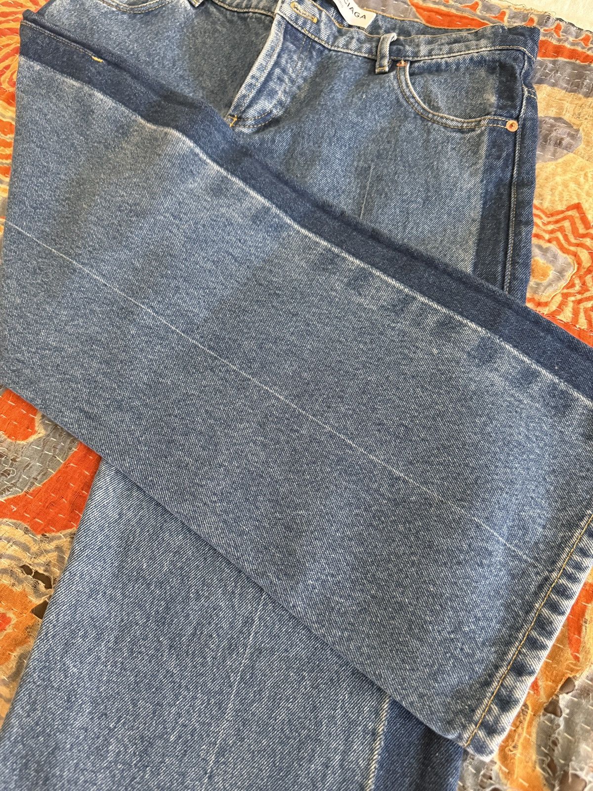 Balenciaga Balenciaga Wide-Leg Denim Jeans – Impeccable Condition Size 28" / US 6 / IT 42 - 5 Thumbnail