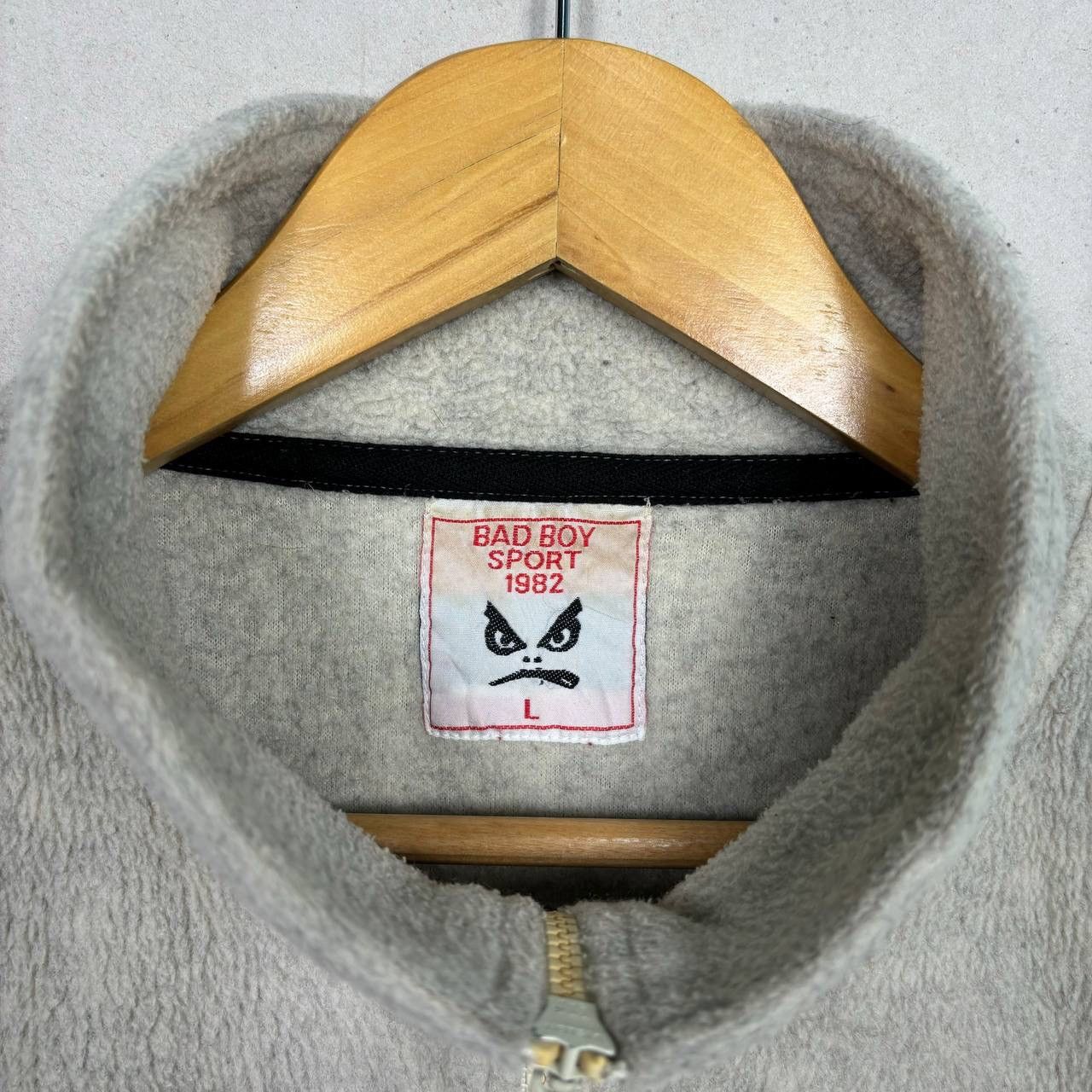 Other Vintage Bad Boy Sport 1982 Fleece Jacket L Gray Streetwear Size US L / EU 52-54 / 3 - 4 Thumbnail