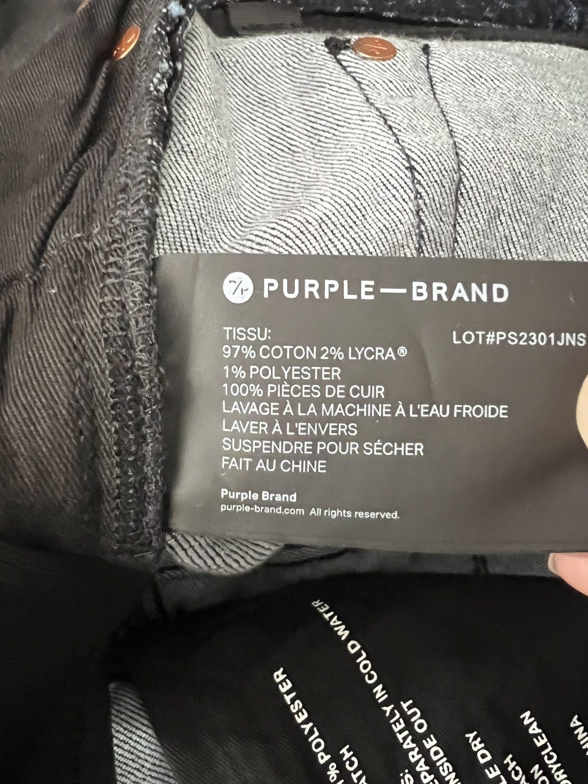 Purple × Purple Brand Purple Brand Jeans Mens Slim Fit P001 Blue $345 Size 30/30 Size US 30 / EU 46 - 8 Thumbnail