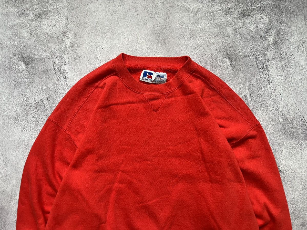 Russell Athletic × Vintage Vintage Russell Athletic Oversized Baggy fit Y2K Sweatshirt Size US XL / EU 56 / 4 - 2 Thumbnail