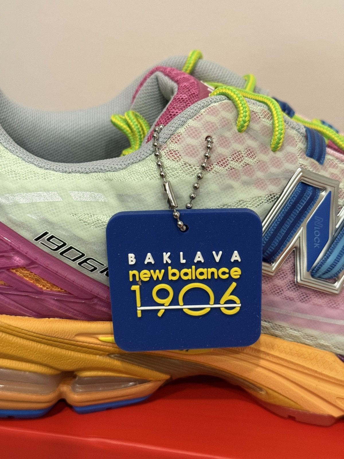Action Bronson × New Balance Action Bronson New Balance 1906R Rosewater Green Pink Sz 12 Size US 12 / EU 45 - 10 Thumbnail