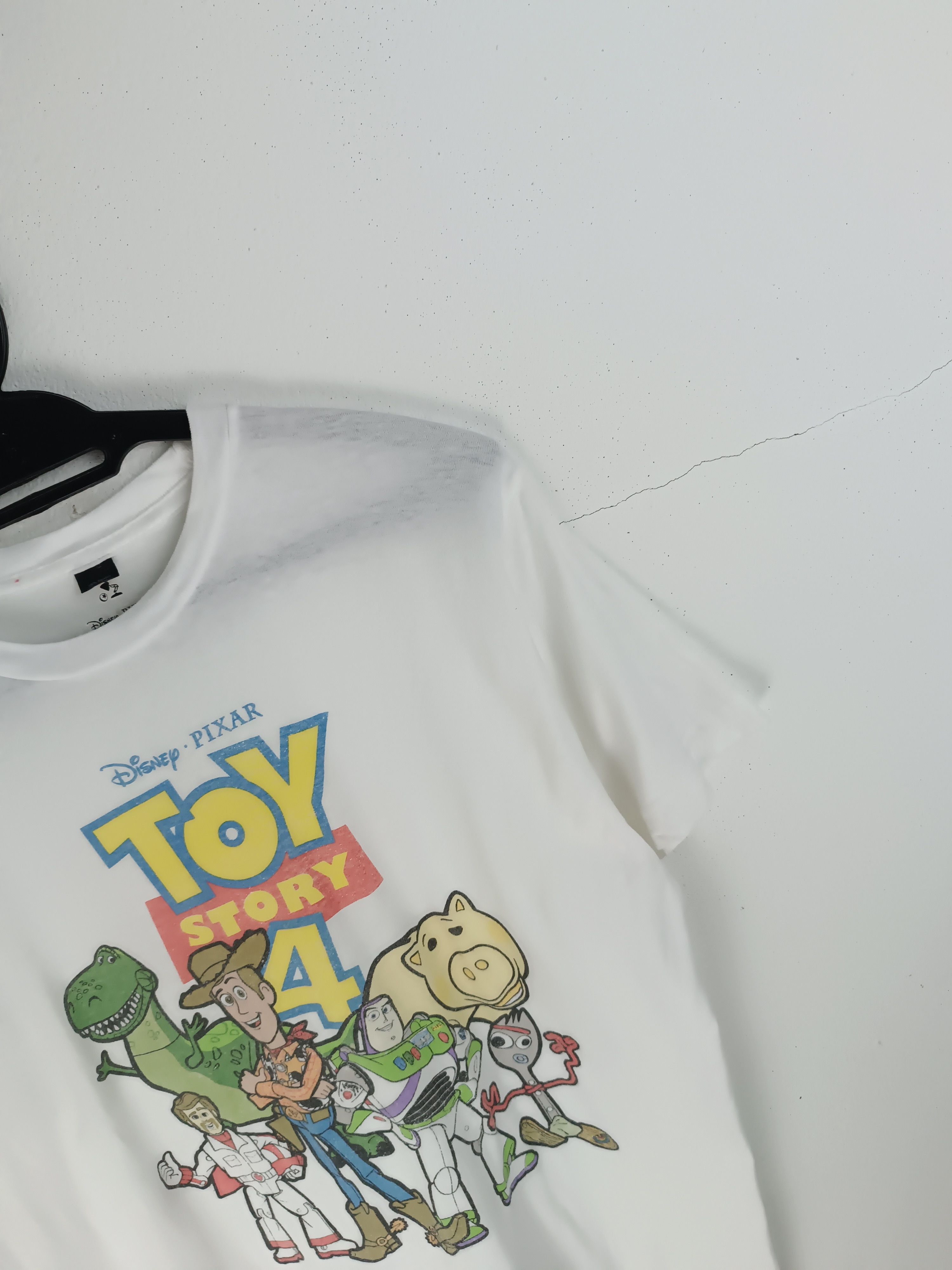 Disney TOY STORY 4 CARTOON ANIMATION WOODY BUZZ FUNNY TEE Size US M / EU 48-50 / 2 - 8 Thumbnail