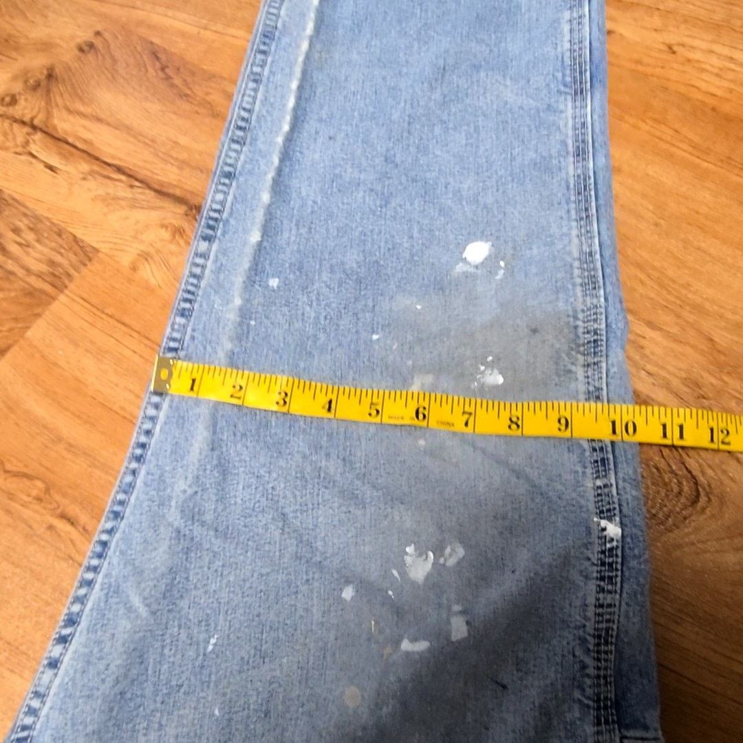 Lee Lee Carpenter Jeans Paint Splatter Blue Denim Workwear 36x32 Size US 36 / EU 52 - 18 Thumbnail