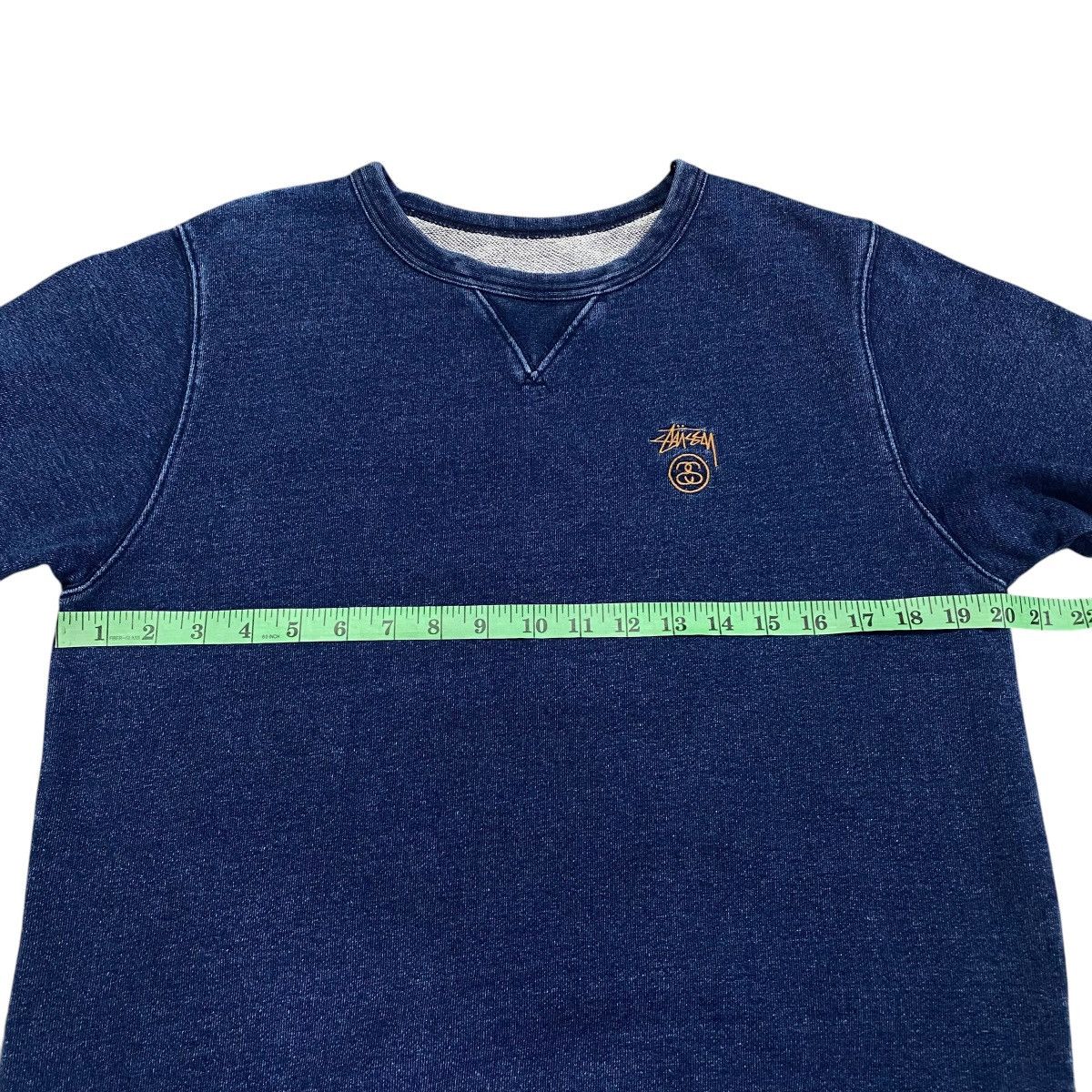 Stussy Stussy Short Sleeve Sweatshirt M Size Indigo Colour Size US M / EU 48-50 / 2 - 11 Thumbnail