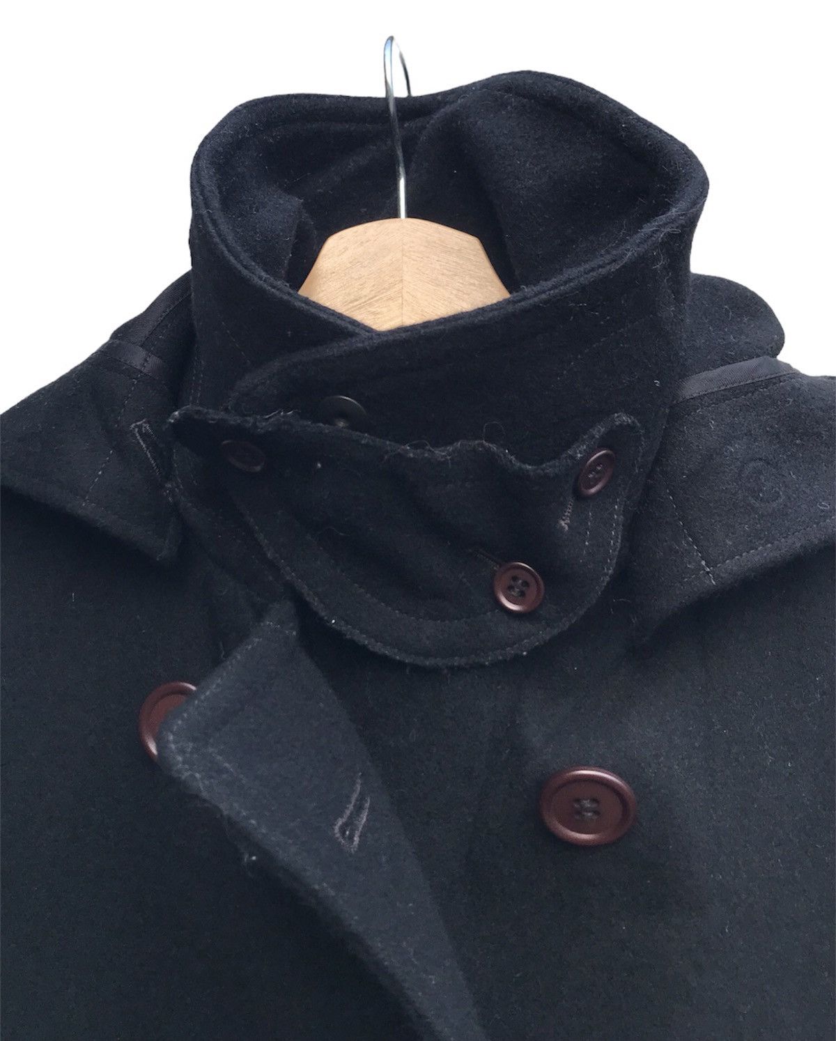 N.Hoolywood AW13/14 N. Hoolywood Test Product Exchange Service Pea Coat Size US M / EU 48-50 / 2 - 6 Thumbnail