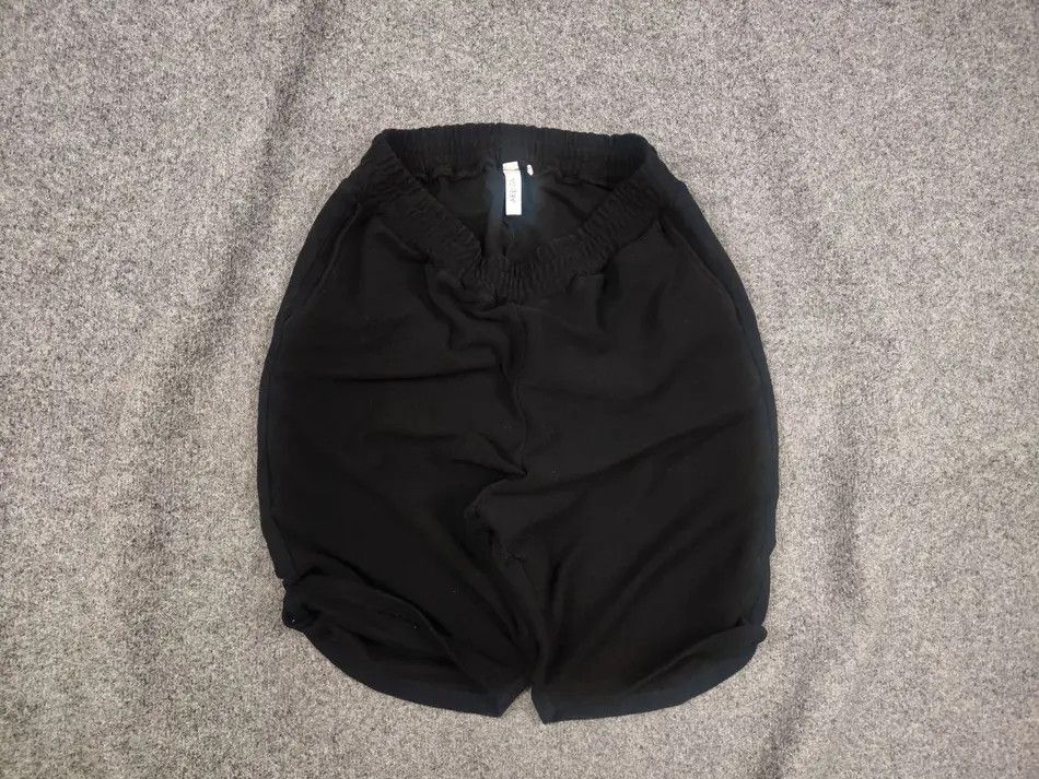 Other AELIZA studio Design unique Black Baggy inside out shorts Size US 32 / EU 48 - 1 Thumbnail