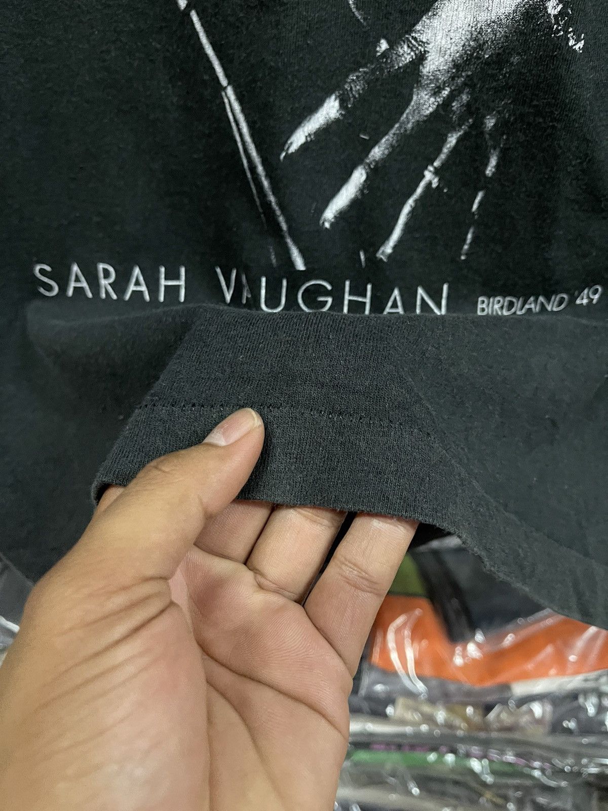 Band Tees × Vintage Vintage 90s Sarah Vaughan🔥🔥🔥 Size US L / EU 52-54 / 3 - 8 Thumbnail