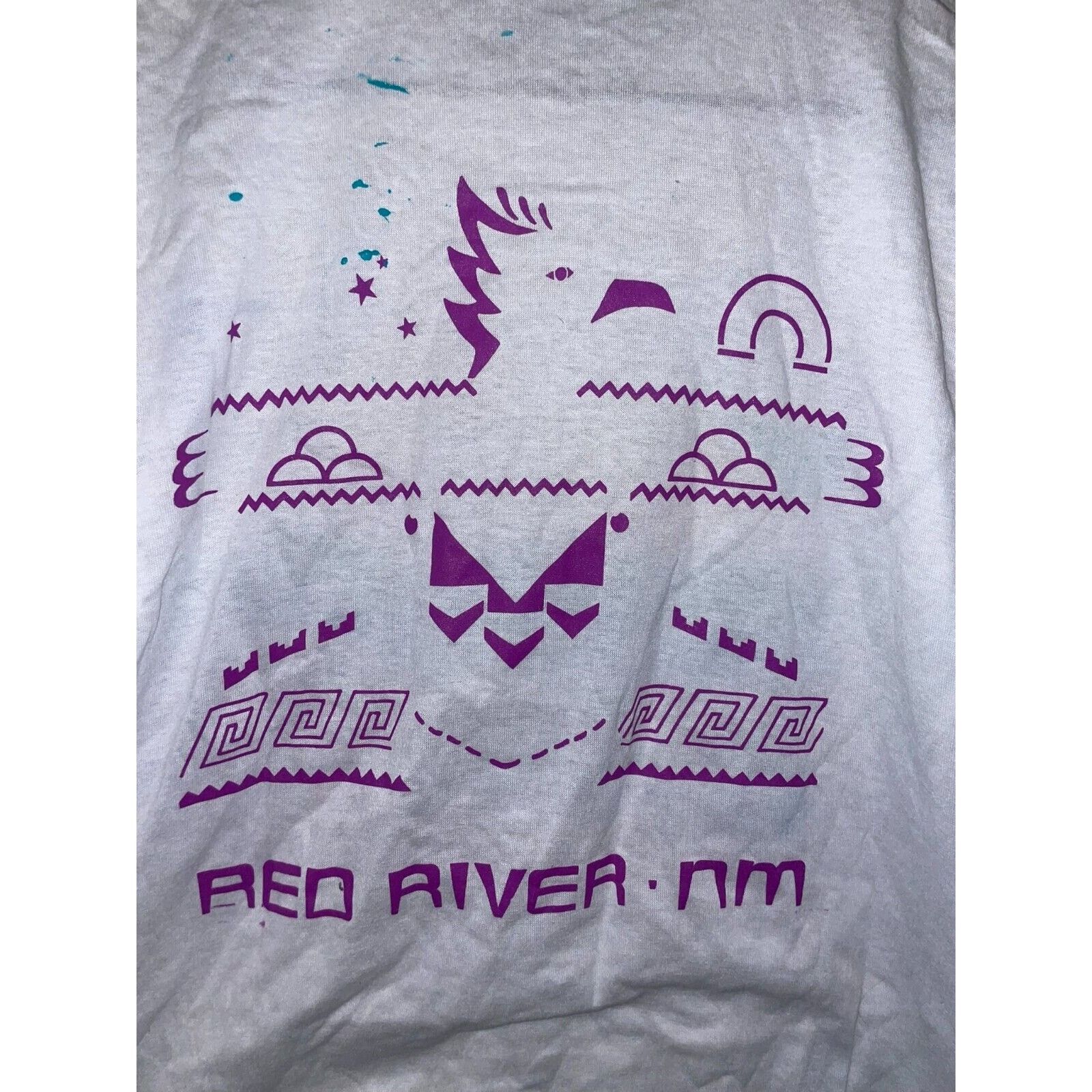 Jerzees Vintage Misprint Shirt Louisville Hot Air Balloon White Tee Size US M / EU 48-50 / 2 - 13 Thumbnail