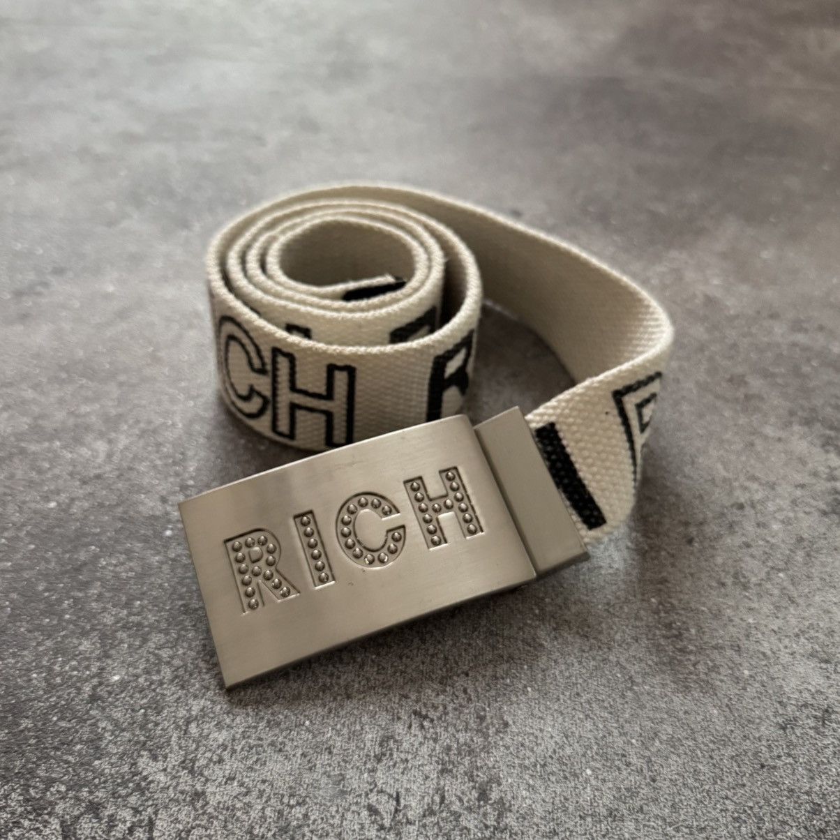 Hysteric Glamour × Japanese Brand × Vintage Richmond Y2K Vintage Opium Japan Avant Garde Cotton Belt Size ONE SIZE - 1 Thumbnail