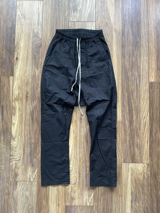 Rick Owens Rick Owens Phlegethon SS21 Slim Pants lightweight cotton ...