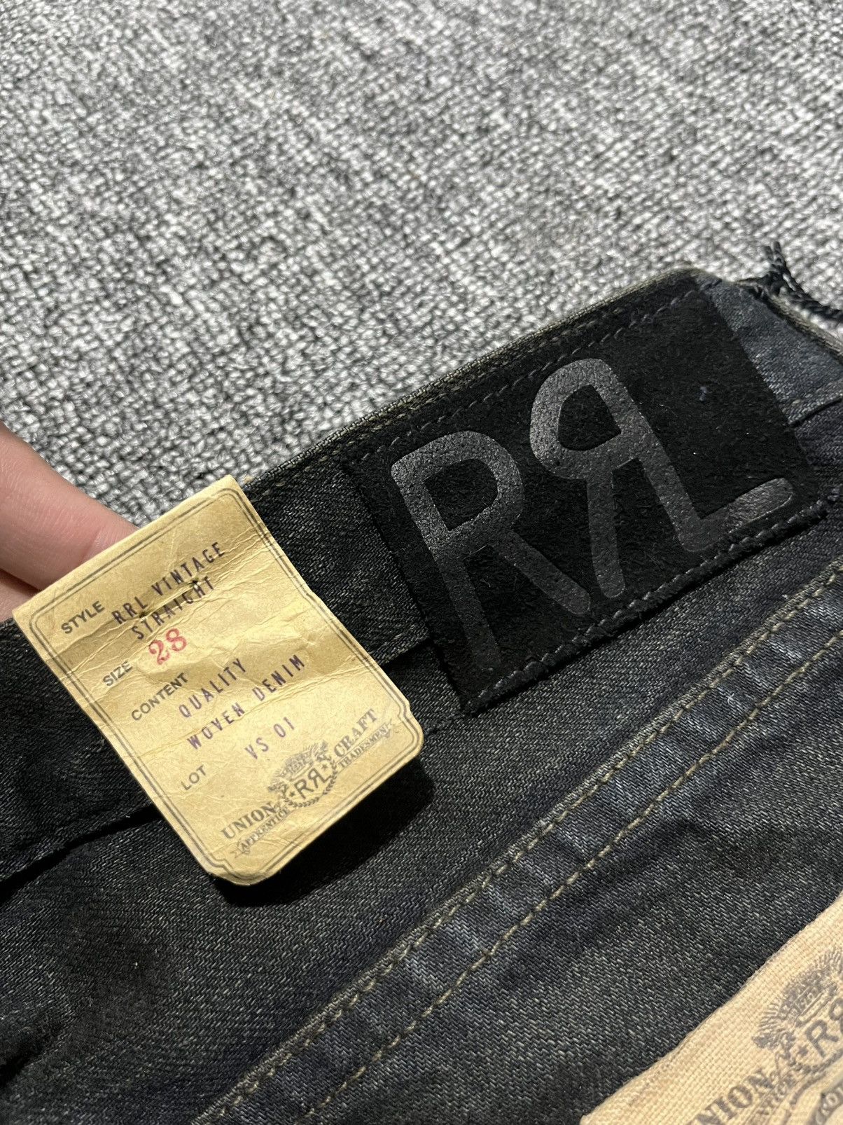 RRL Ralph Lauren Double RRL Denim Straight Selvedge Tombstone Size US 32 / EU 48 - 12 Thumbnail