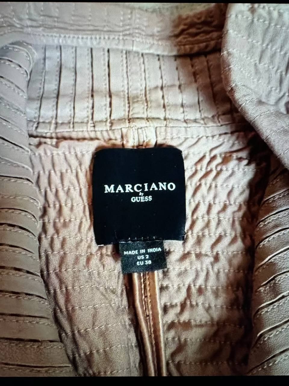 Georges Marciano MARCIANO Shayna Drape Womens Beige Size XS / US 0-2 / IT 36-38 - 6 Thumbnail