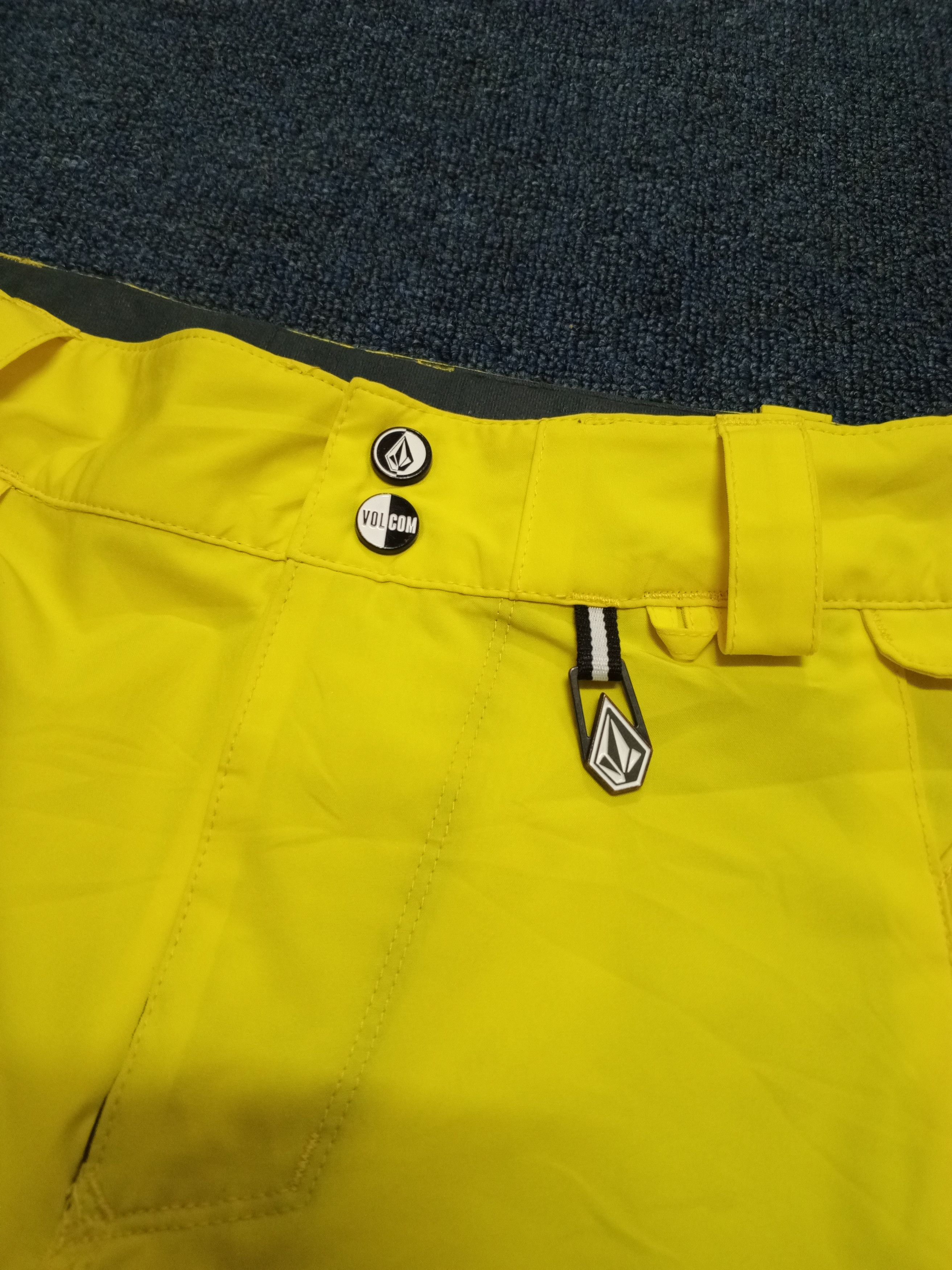 Volcom VALCOM YELLOW SNOWBOARD PANTS NICE Size US 34 / EU 50 - 7 Thumbnail