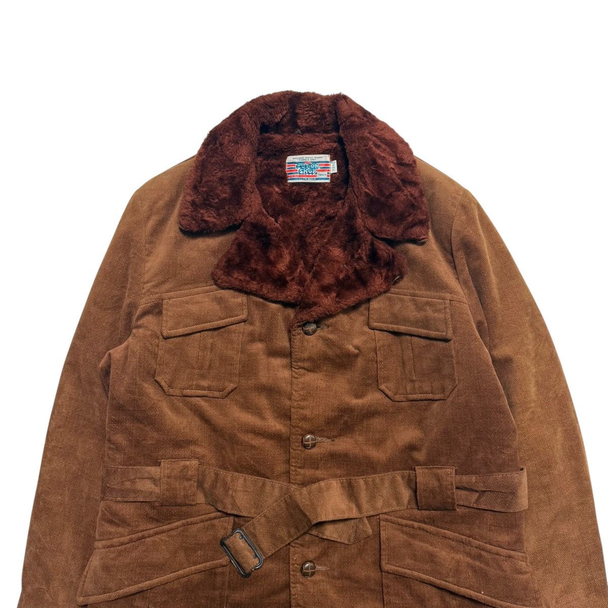 Sears Vintage 70s Sears Teen Male Shearling Jacket Size US M / EU 48-50 / 2 - 3 Thumbnail