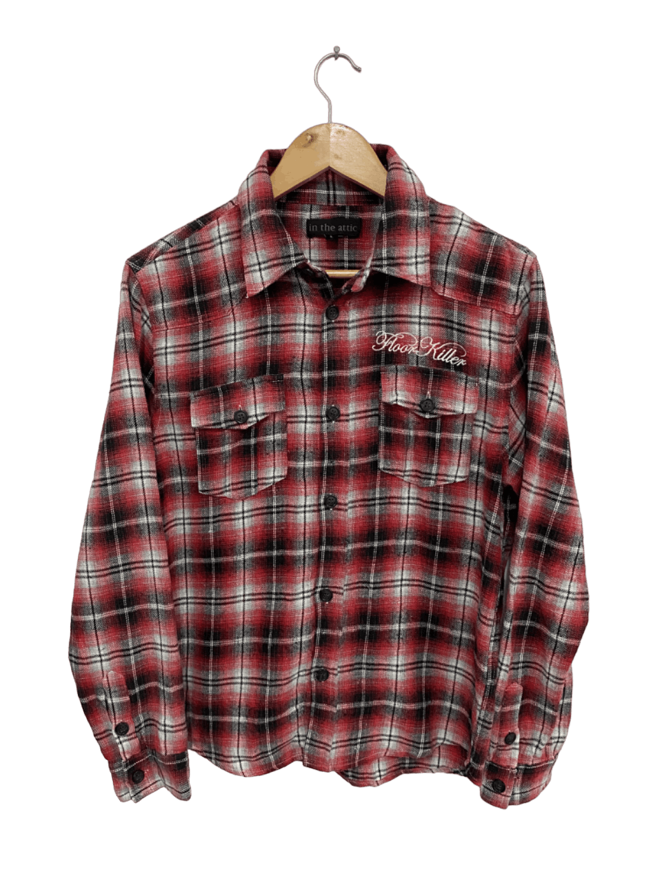 In The Attic In The Attic Flannel Button Up Shirt Size US L / EU 52-54 / 3 - 1 Thumbnail