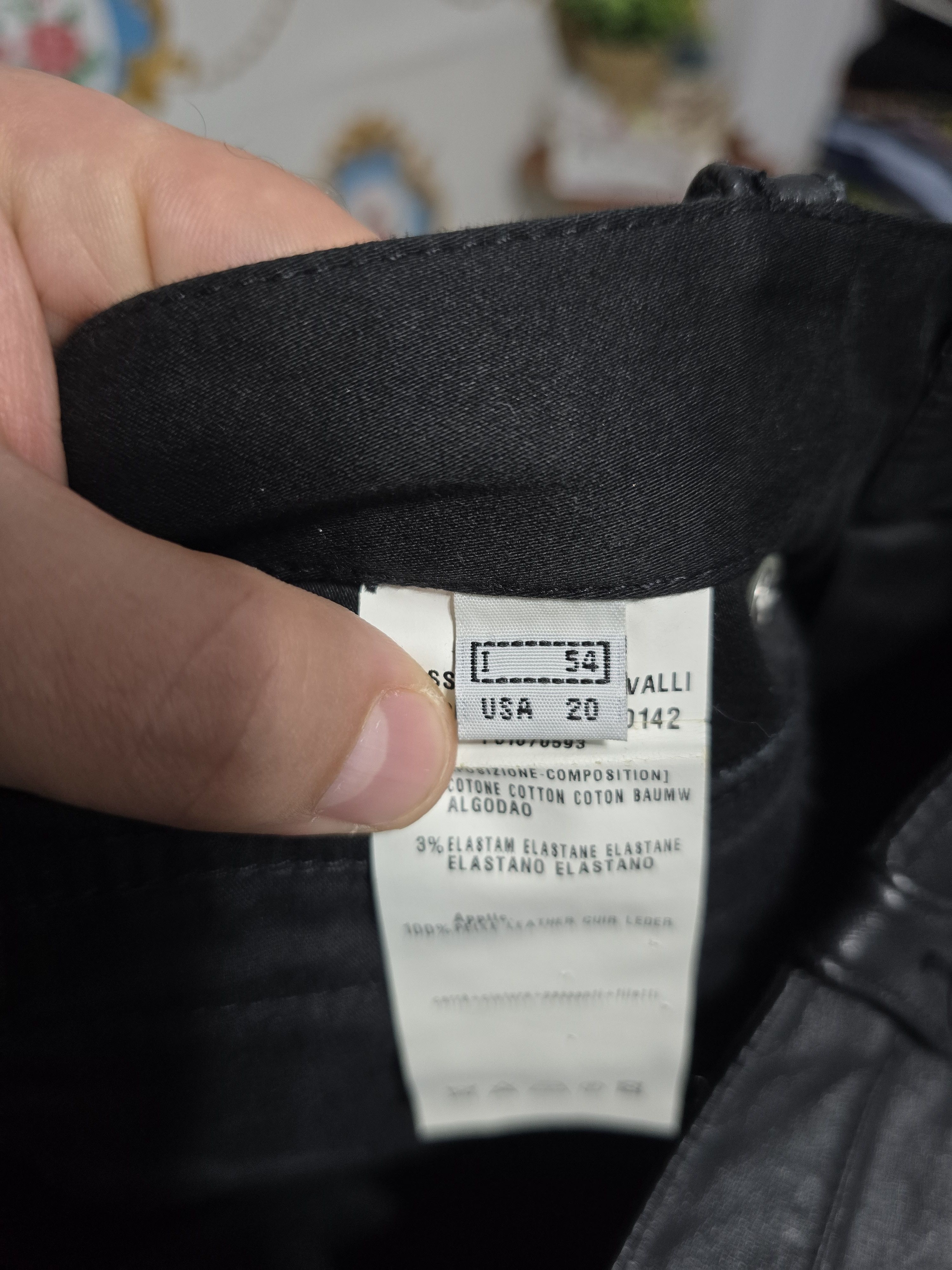 Roberto Cavalli Class Roberto Cavalli trousers leather waistband. VINTAGE Size 42" / US 20 - 12 Thumbnail