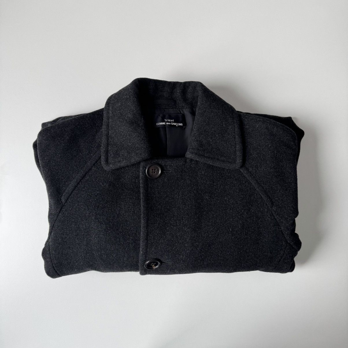 Comme des Garcons Comme Des Garçons Long Wool Coat Size ONE SIZE - 7 Thumbnail