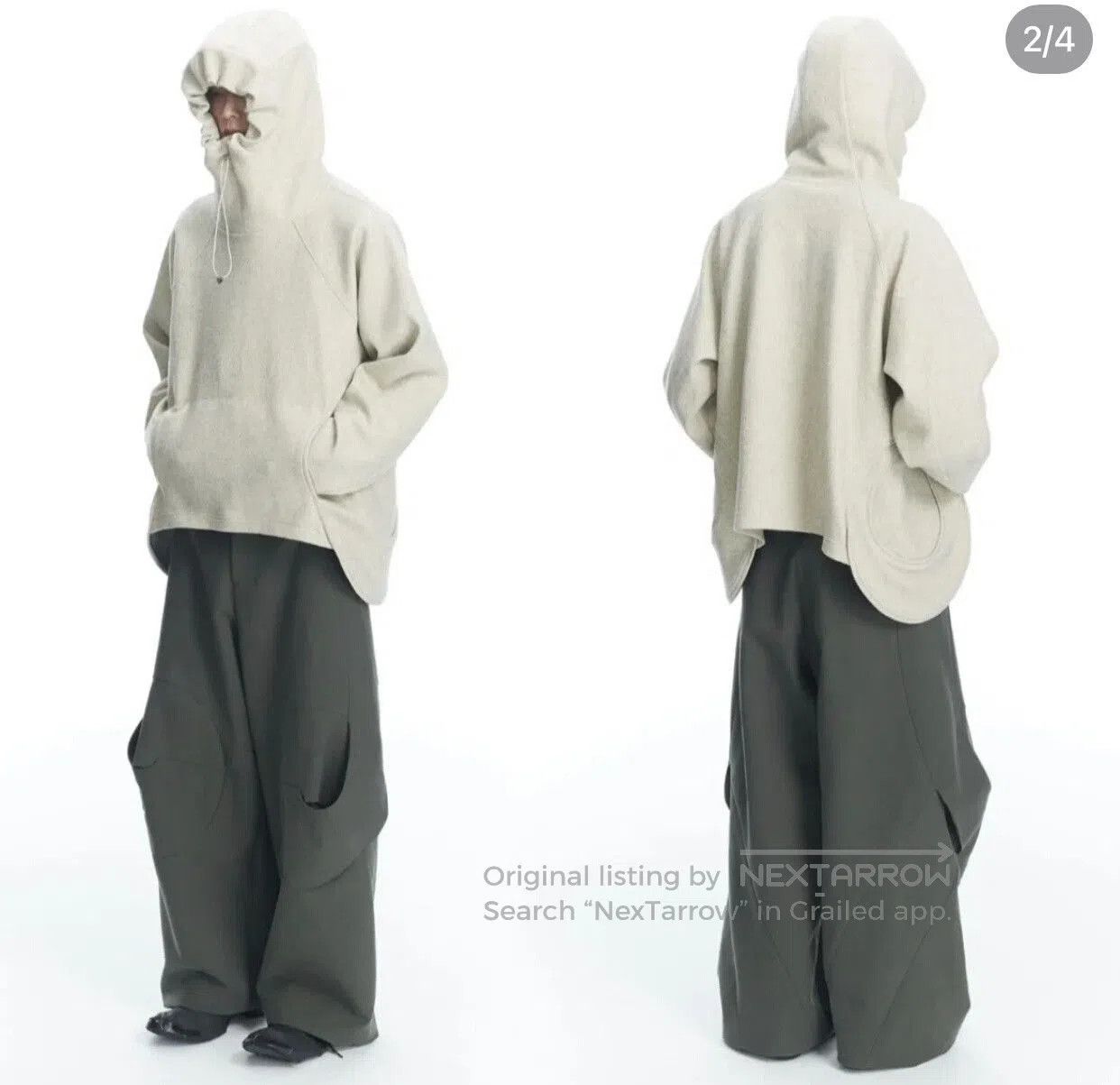 pet-tree-kor Pet Tree Kor Alfalfa Hoodie in Gray. Size US M / EU 48-50 / 2 - 9 Thumbnail