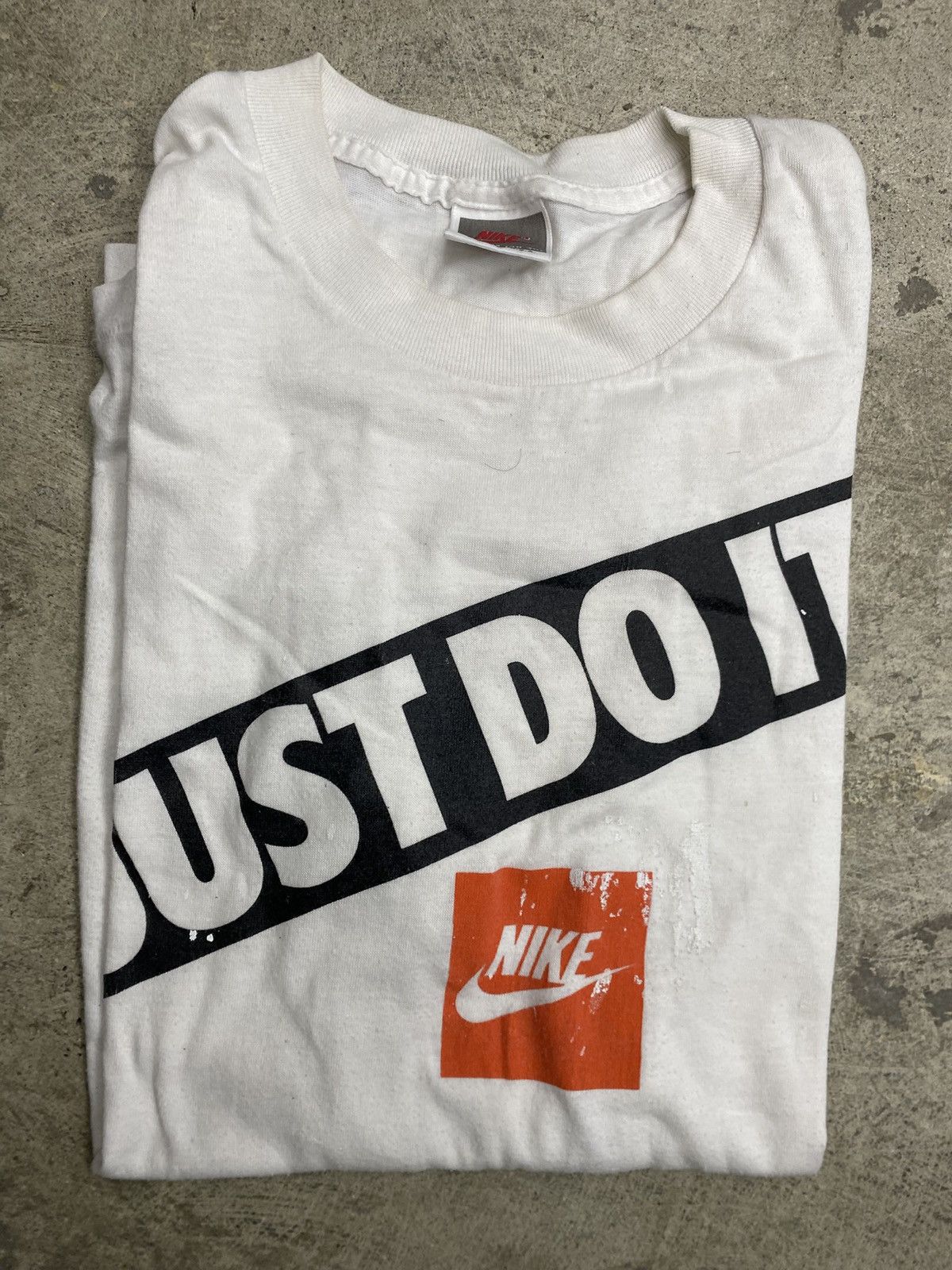Nike Nike Vintage Just Do It Tee Size US M / EU 48-50 / 2 - 1 Thumbnail