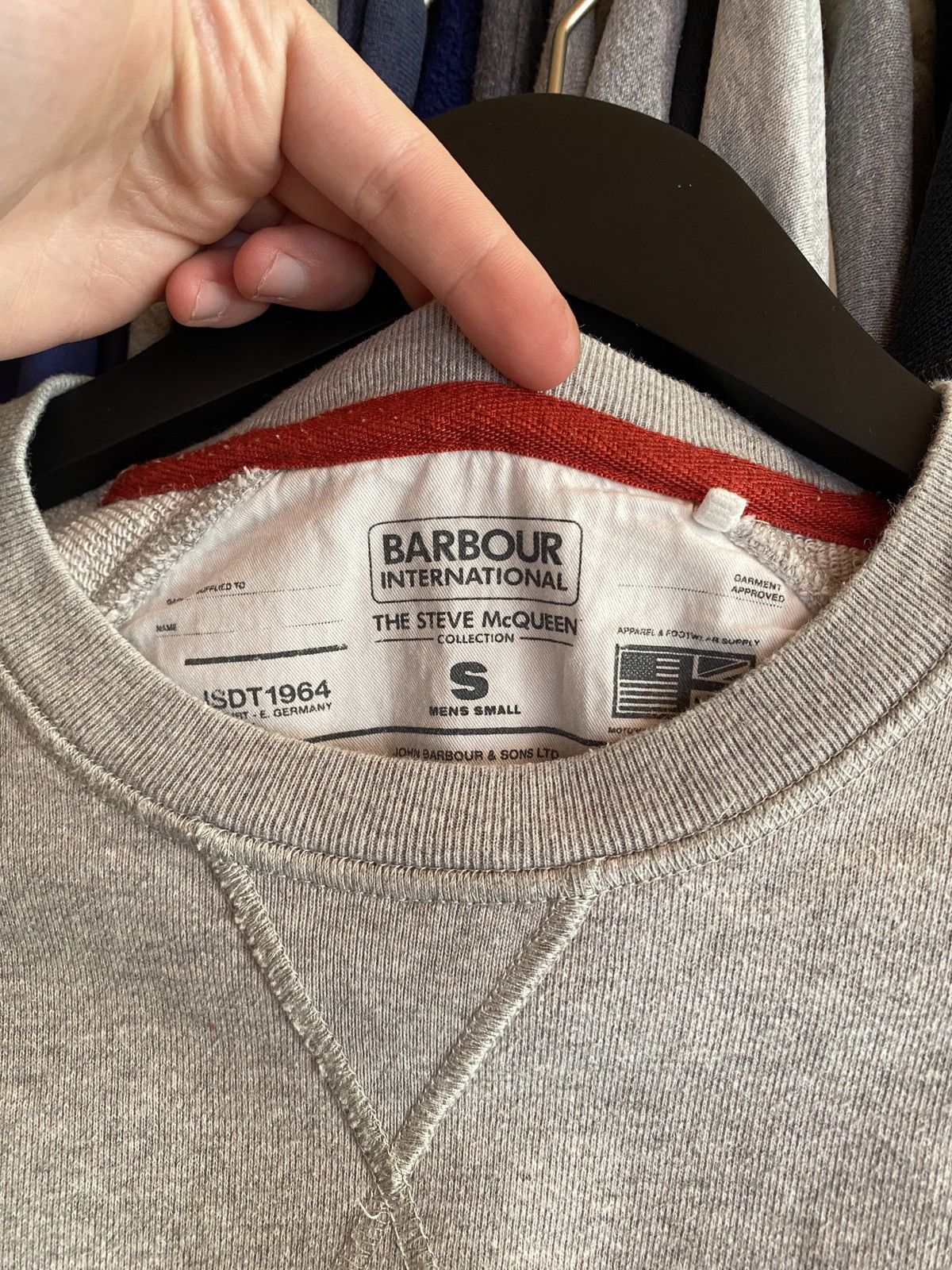 Barbour VINTAGE BARBOUR STEVE MCQUEEN MOTO SWEATSHIRT Size US S / EU 44-46 / 1 - 5 Thumbnail