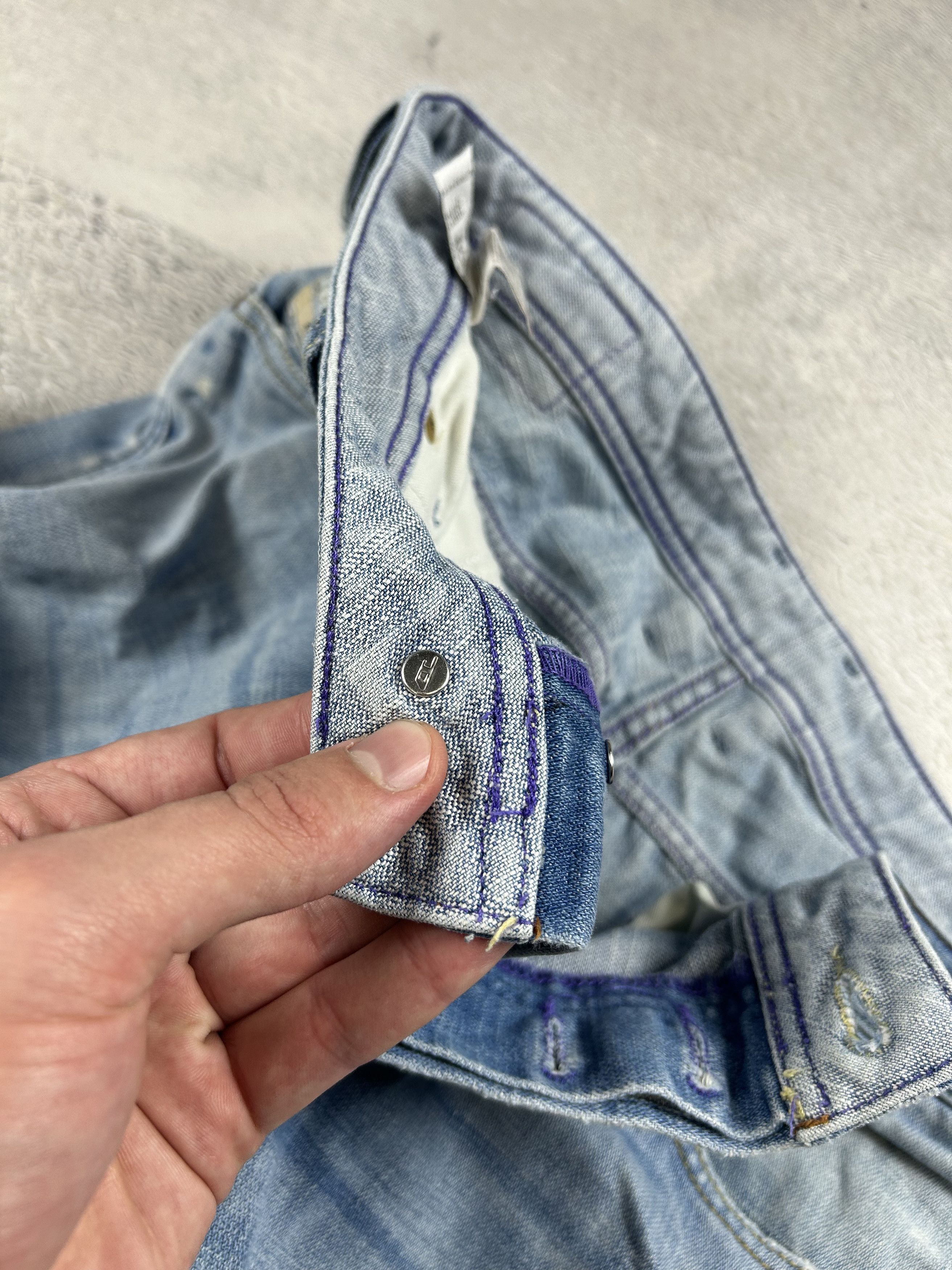 Diesel × Vintage Vintage DIESEL jeans Straight Riped Streetwear Men's Size US 36 / EU 52 - 14 Thumbnail