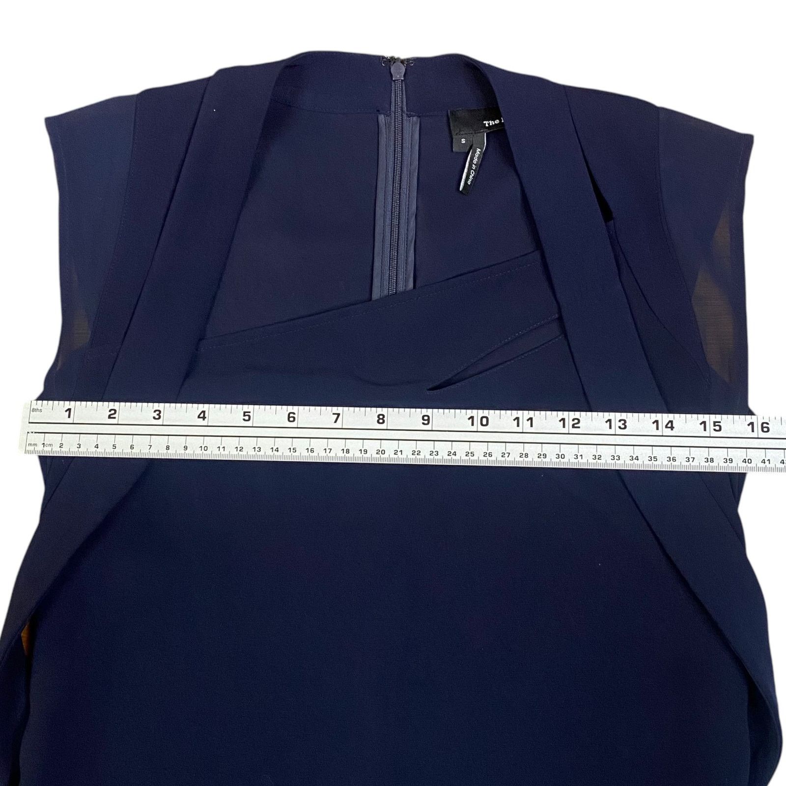 The Kooples The Kooples Navy Blue Cut Out Sheath Mini Dress SZ S Size S / US 4 / IT 40 - 8 Thumbnail