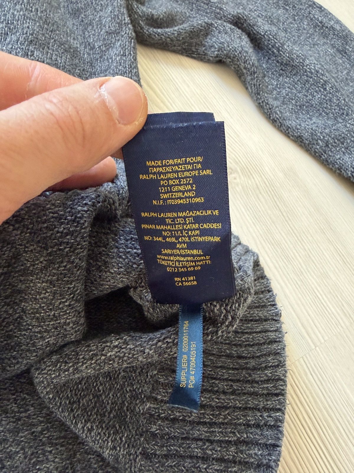Polo Ralph Lauren Polo Ralph Lauren Cotton Salt&Pepper Sweater Size US L / EU 52-54 / 3 - 11 Thumbnail