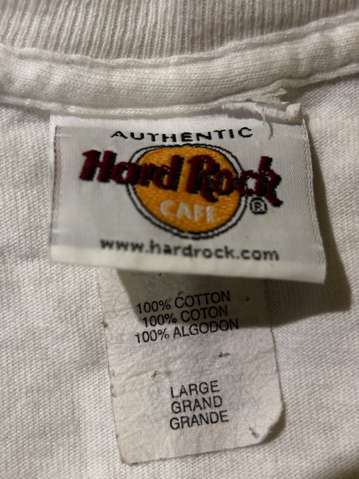 Hard Rock Cafe Men’s white hard rock T-shirt1930 Size US L / EU 52-54 / 3 - 5 Thumbnail