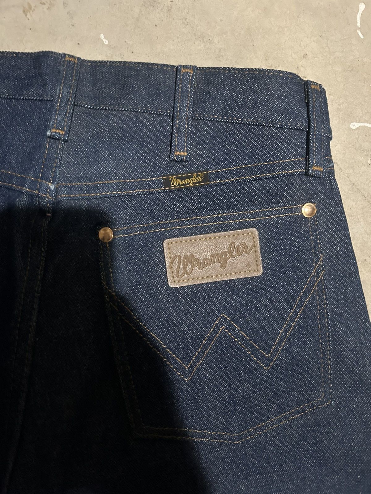Vintage × Wrangler Wrangler Raw Denim Size US 29 - 4 Thumbnail