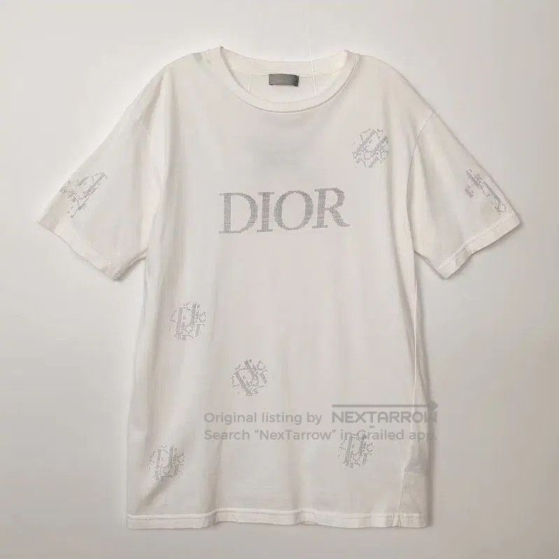 Dior Dior White Cotton Men's T-Shirt . Size US XS / EU 42 / 0 - 1 Thumbnail